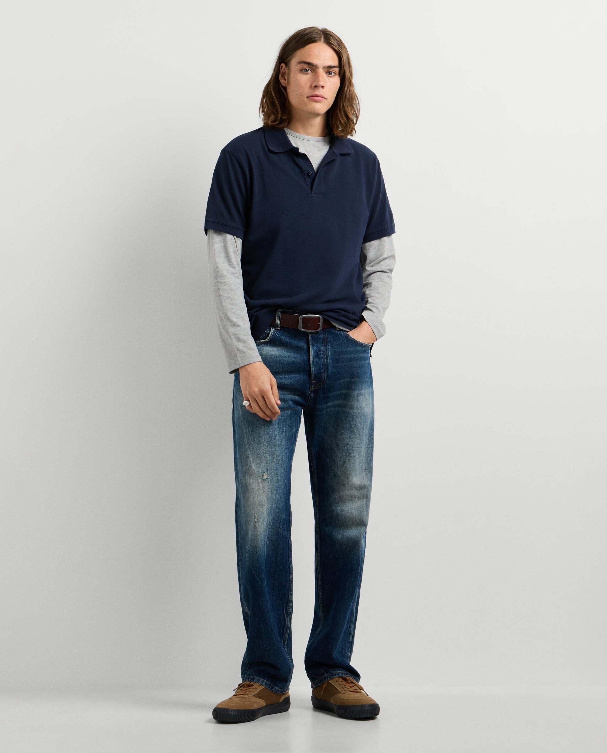 Polo de hombre piqué fit regular - Pepe Jeans - Azul Azul-2