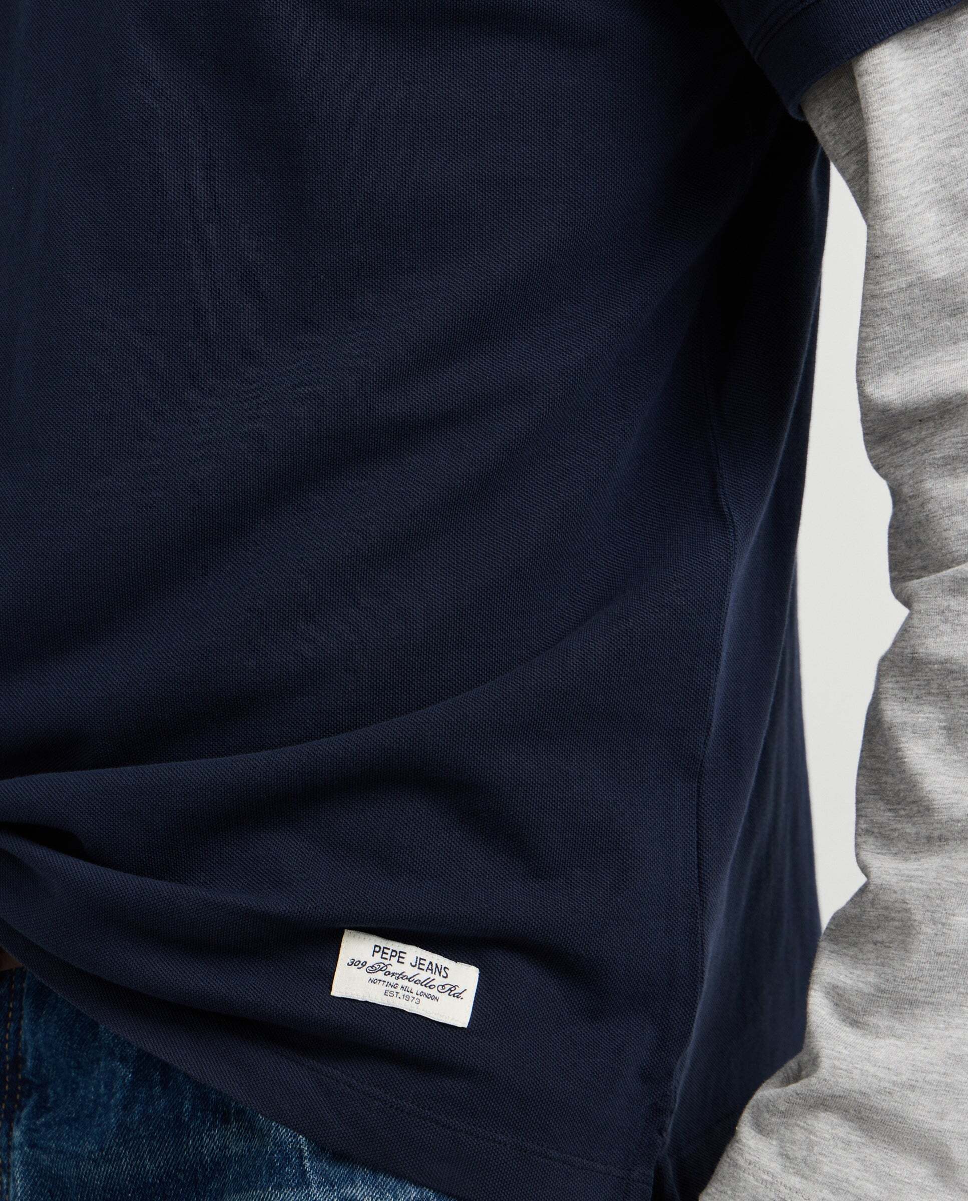 Polo de hombre piqué fit regular - Pepe Jeans - Azul Azul-4