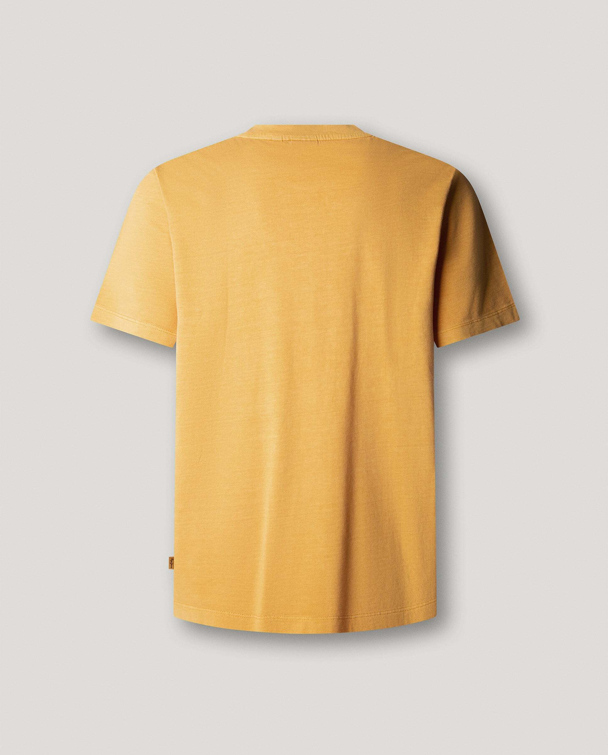 Imagen 5 de Camiseta de hombre logo bordado fit regular - Pepe Jeans - Amarillo Amarillo