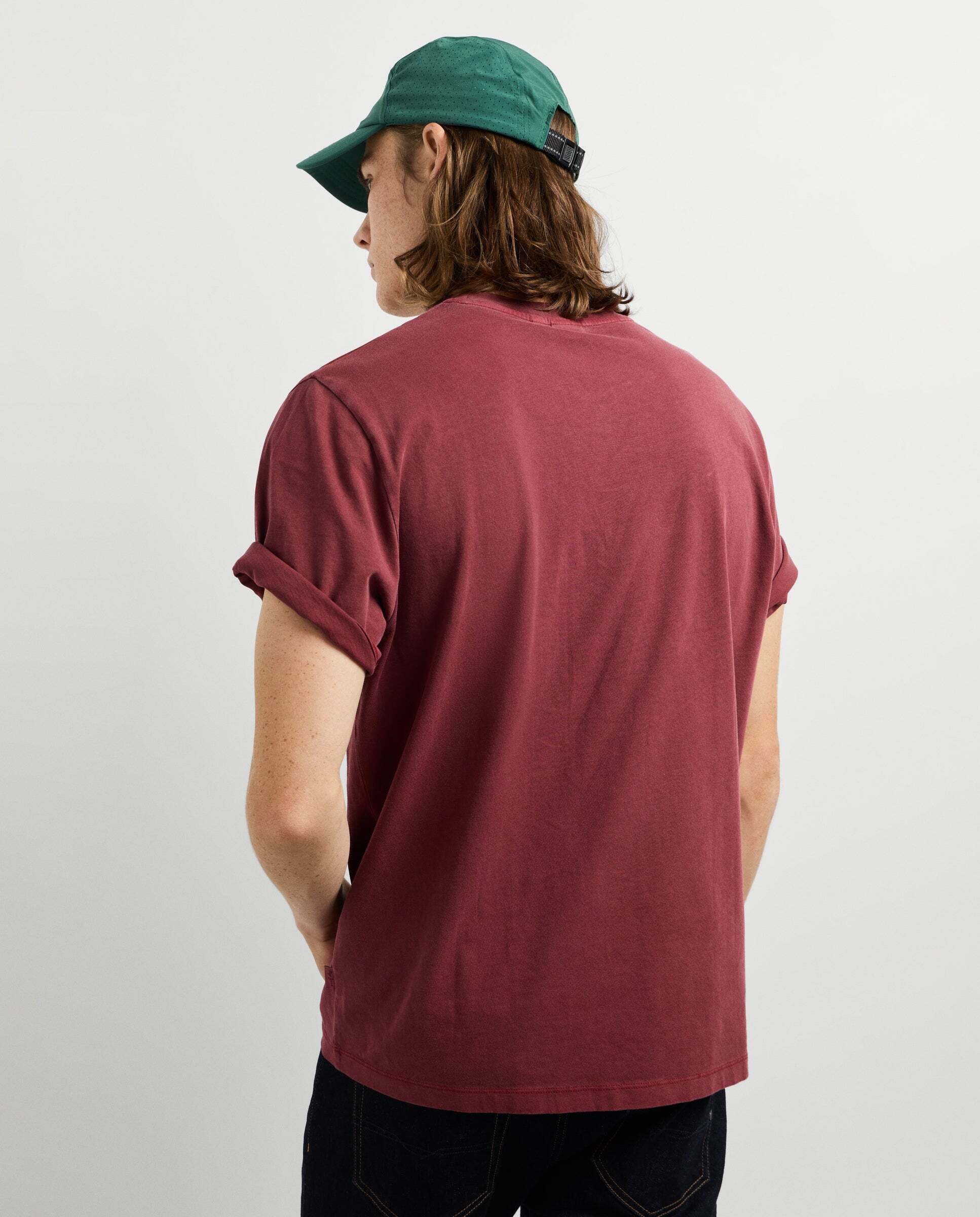 Imagen 3 de Camiseta de hombre logo bordado fit regular - Pepe Jeans - Vino Vino