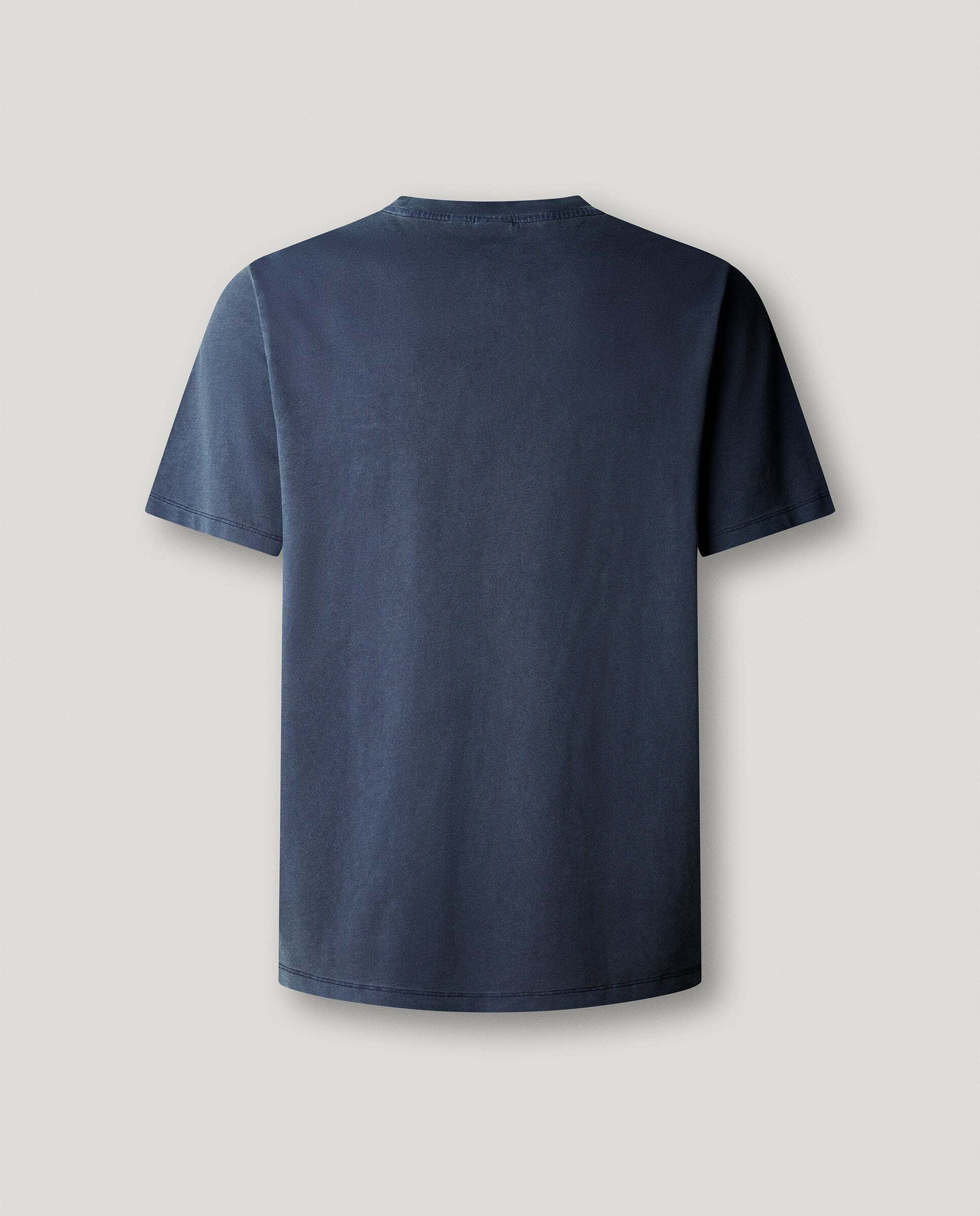 Imagen 5 de Camiseta de hombre logo bordado fit regular - Pepe Jeans - Azul Azul