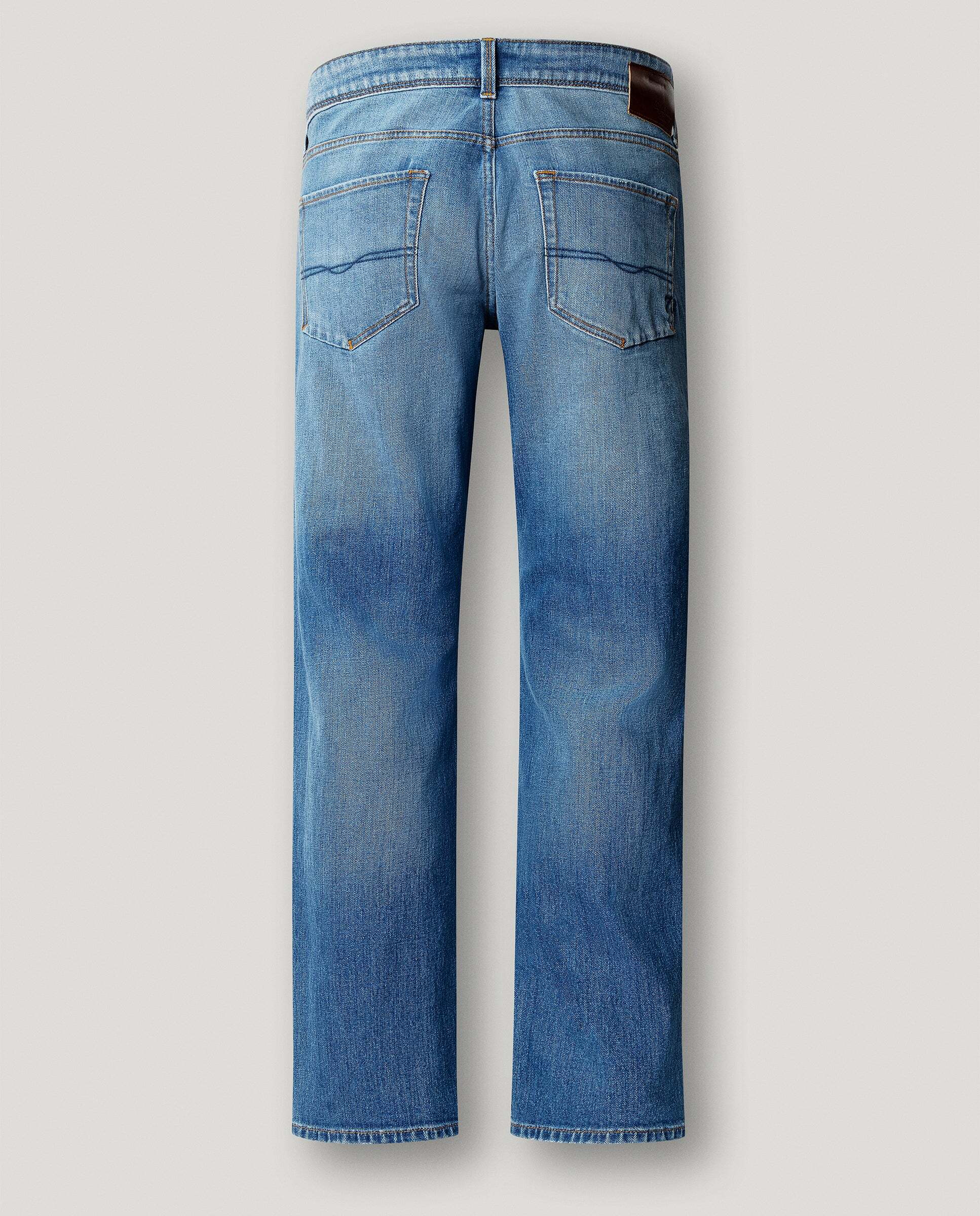 Vaquero de hombre fit recto tiro regular - Pepe Jeans - Azul denim Azul denim-5