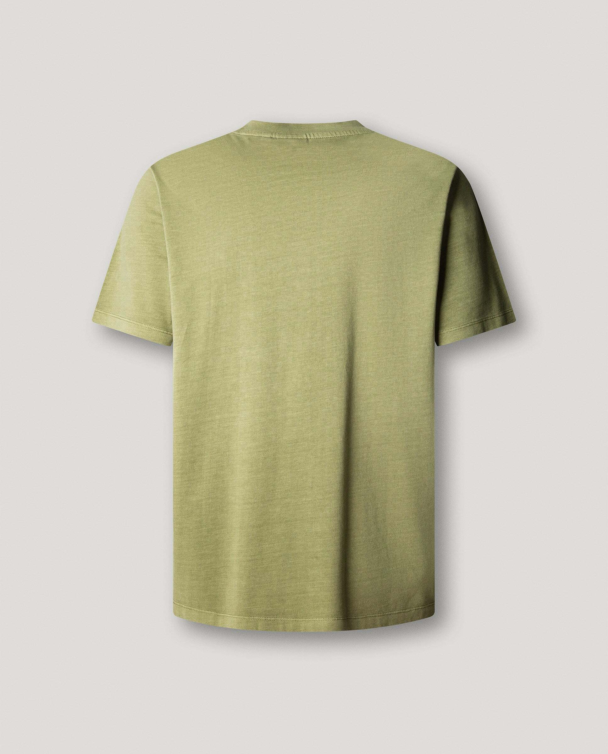 Imagen 5 de Camiseta de hombre logo bordado fit regular - Pepe Jeans - Verde militar Verde militar