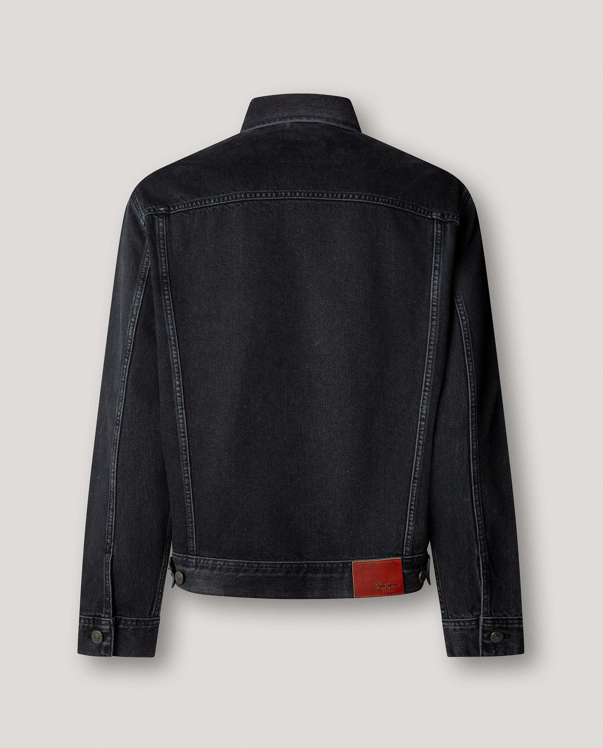 Imagen 5 de Cazadora vaquera de hombre fit regular - Pepe Jeans - Negro Negro