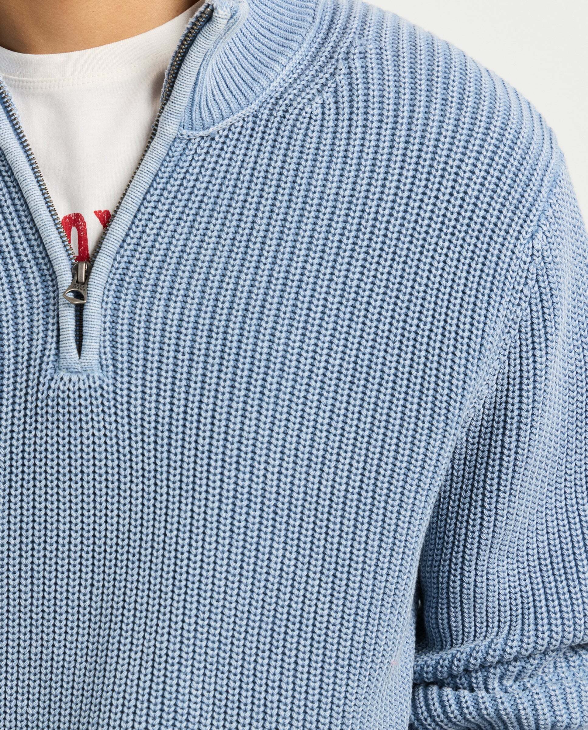 Jersey de hombre punto cuello alto fit regular - Pepe Jeans - Azul Azul-4