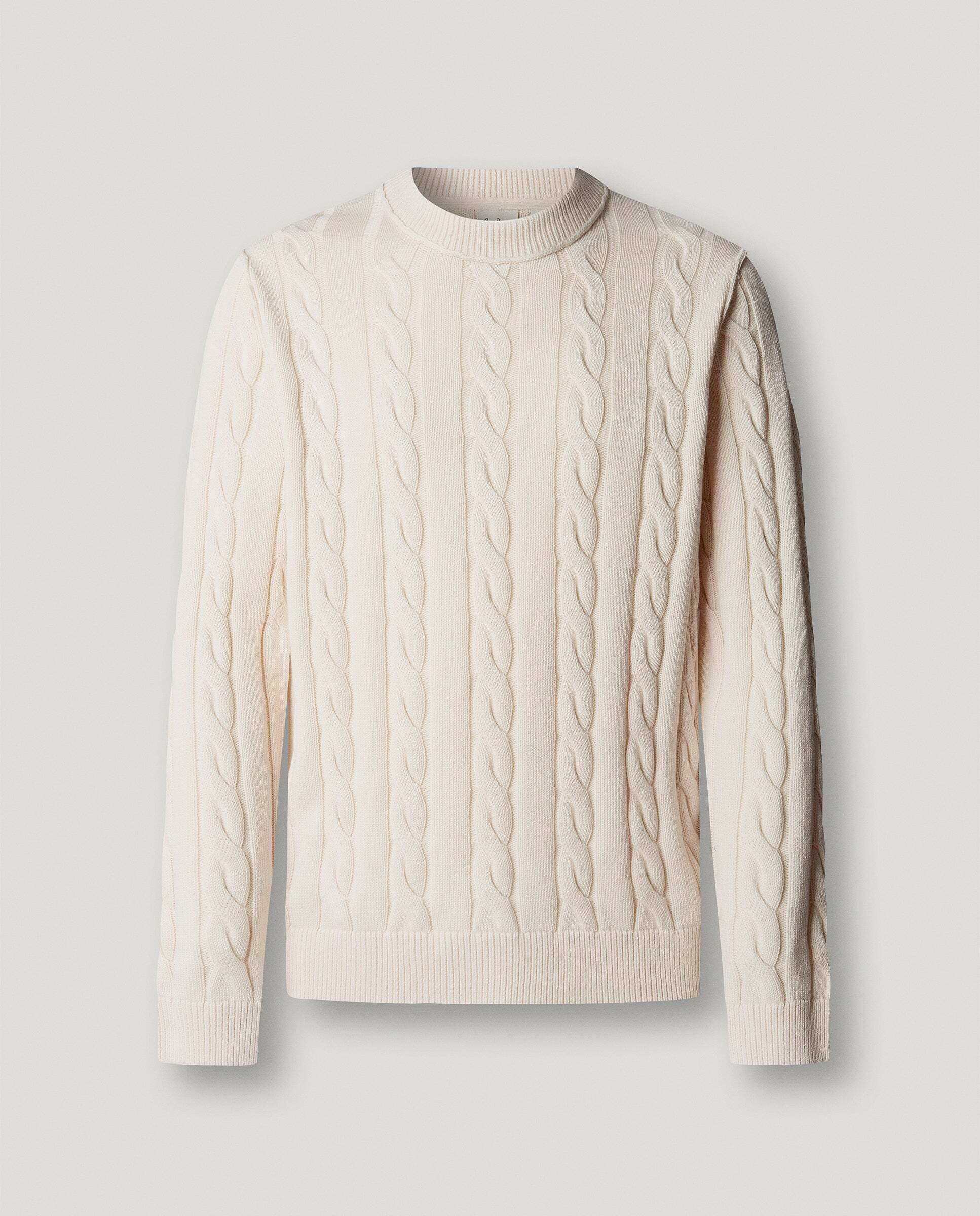 Jersey de hombre trenzado fit regular - Pepe Jeans - Blanco Blanco-6