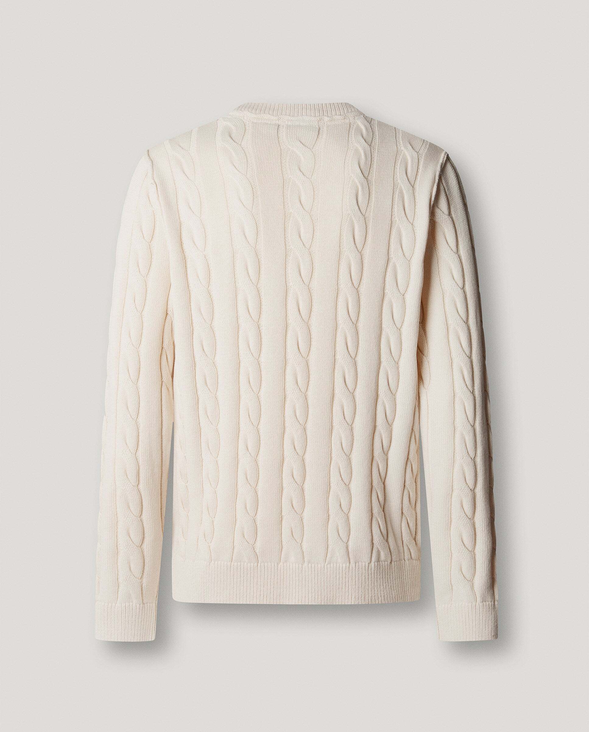 Jersey de hombre trenzado fit regular - Pepe Jeans - Blanco Blanco-4
