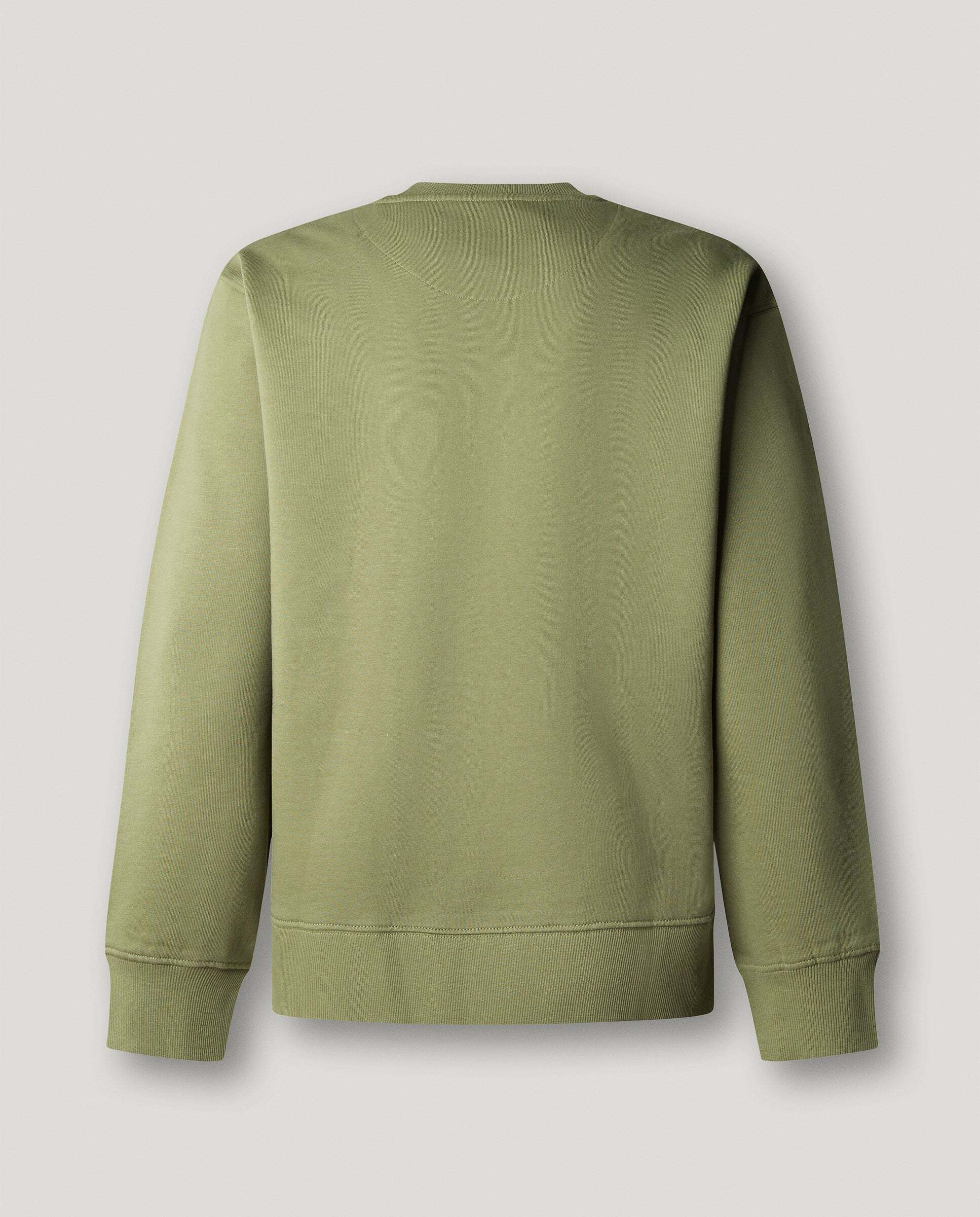 Sudadera de hombre cuello redondo fit casual - Pepe Jeans - Verde militar Verde militar-4