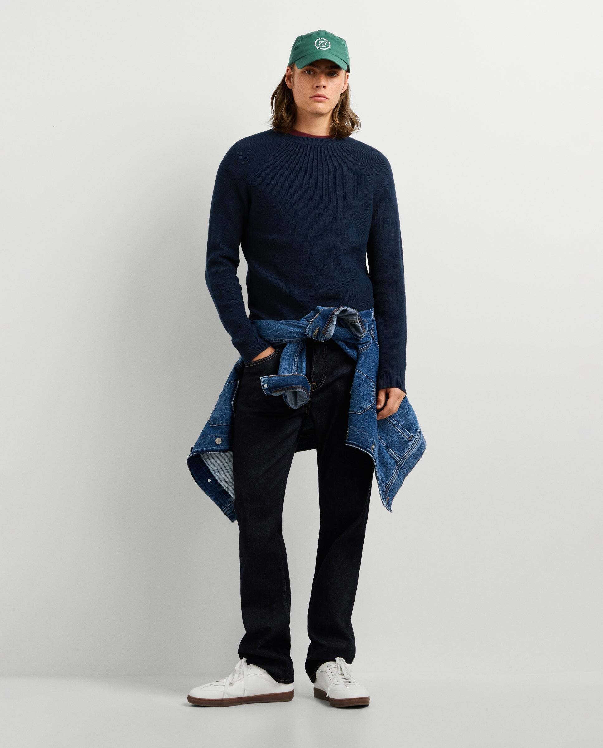 Jersey de hombre cuello redondo con lana - Pepe Jeans - Azul Azul-2
