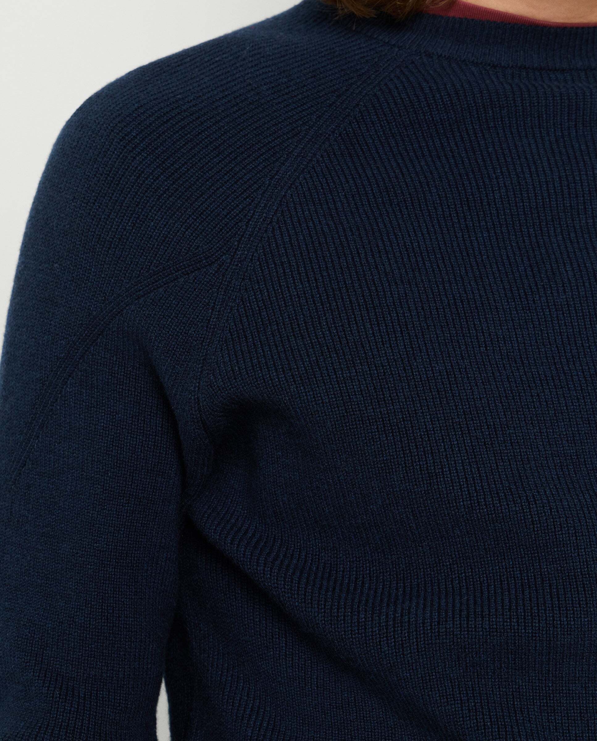 Jersey de hombre cuello redondo con lana - Pepe Jeans - Azul Azul-4