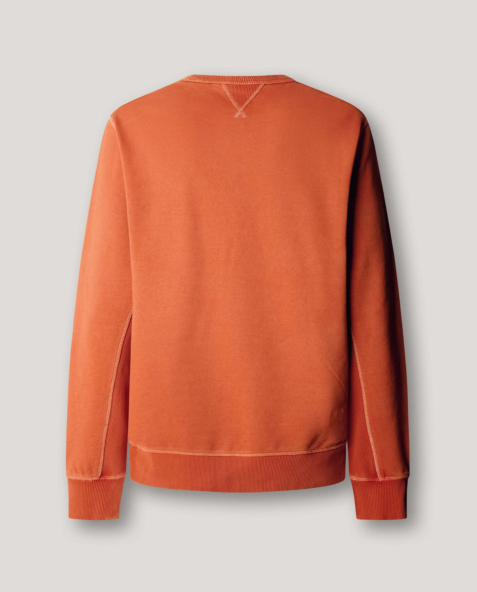 Sudadera de hombre cuello redondo fit regular - Pepe Jeans - Naranja fuerte Naranja fuerte-4