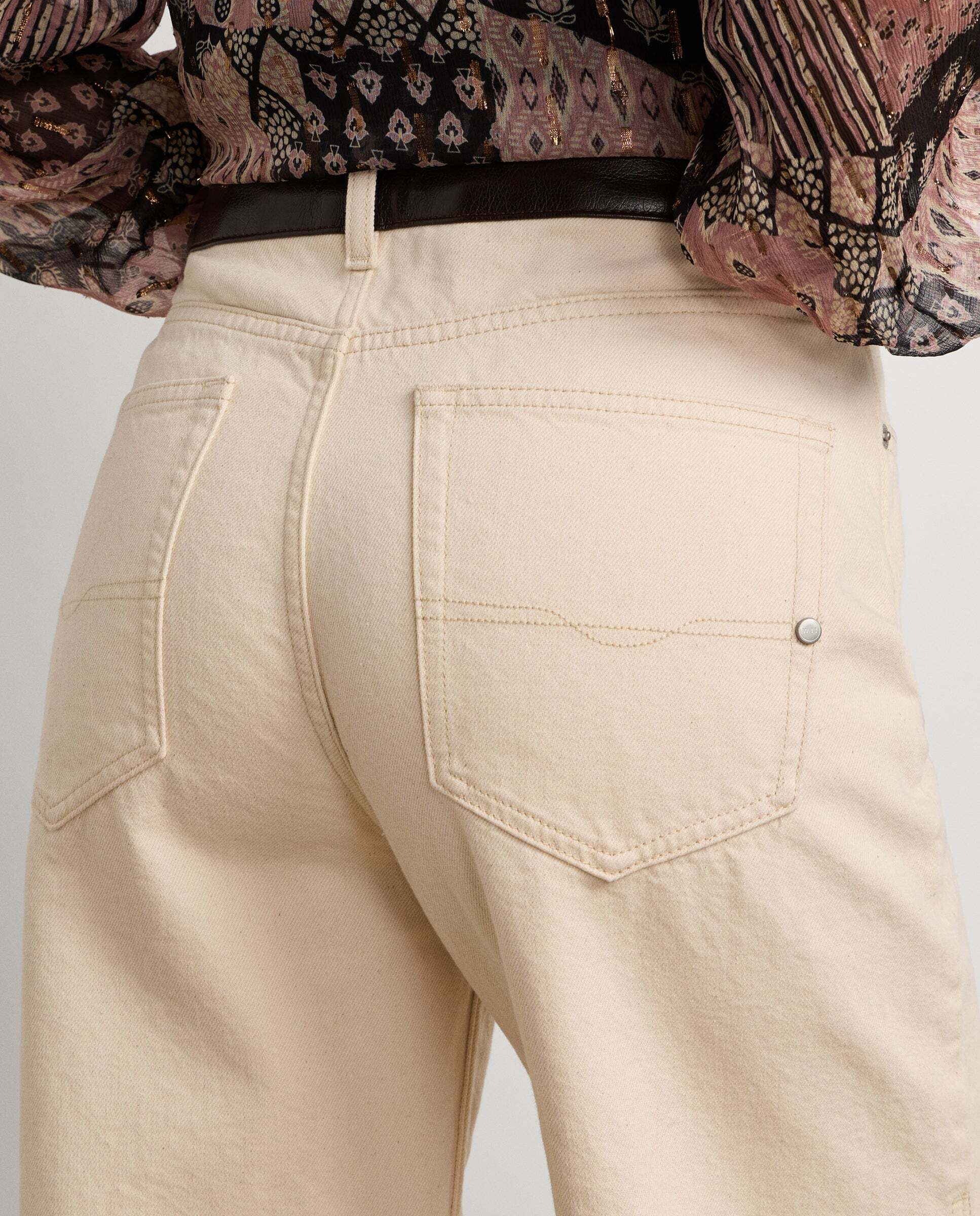 Vaquero de mujer fit flare tiro alto - Pepe Jeans - Azul marino Azul marino-4