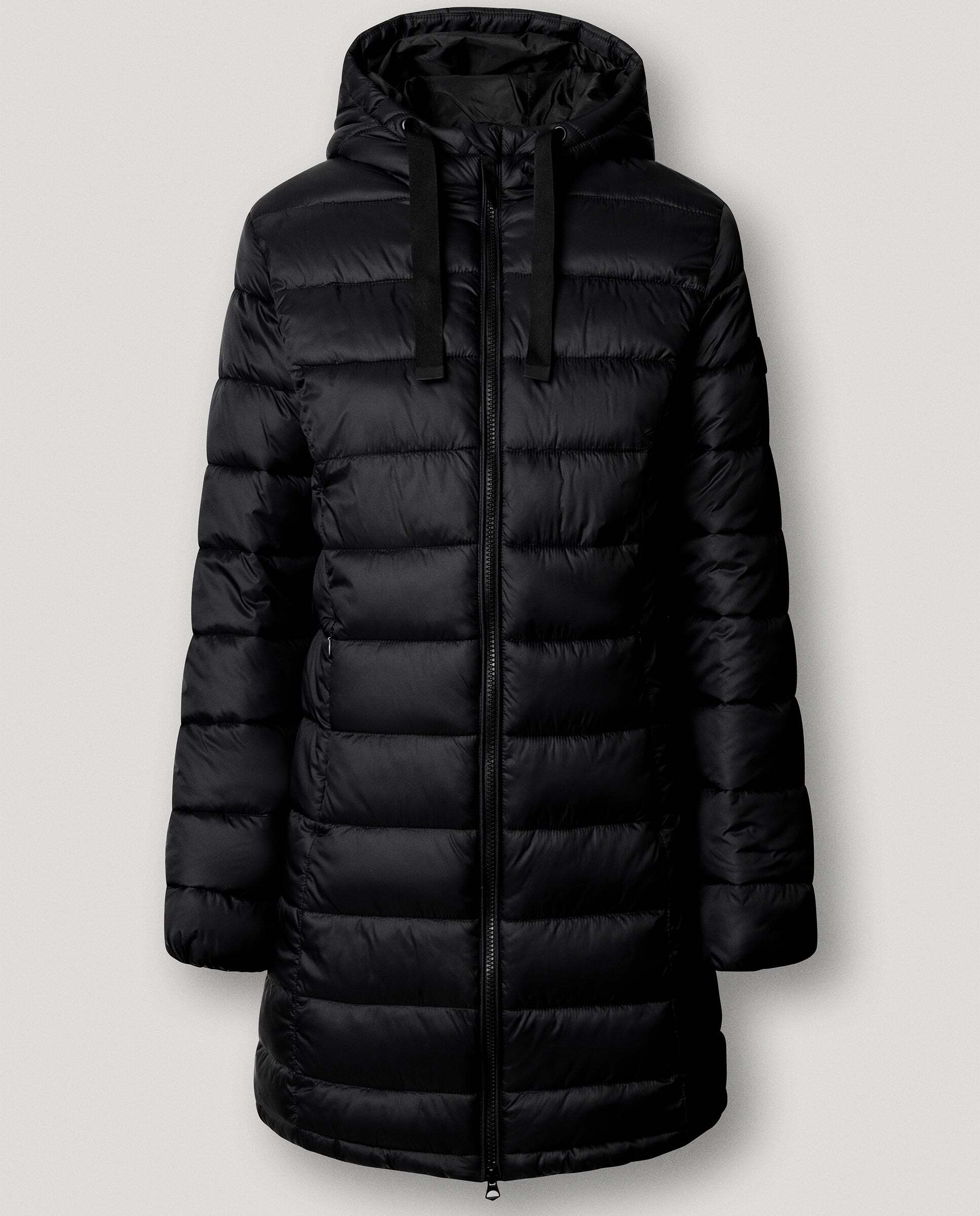 Plumífero de mujer largo con capucha - Pepe Jeans - Negro Negro-5