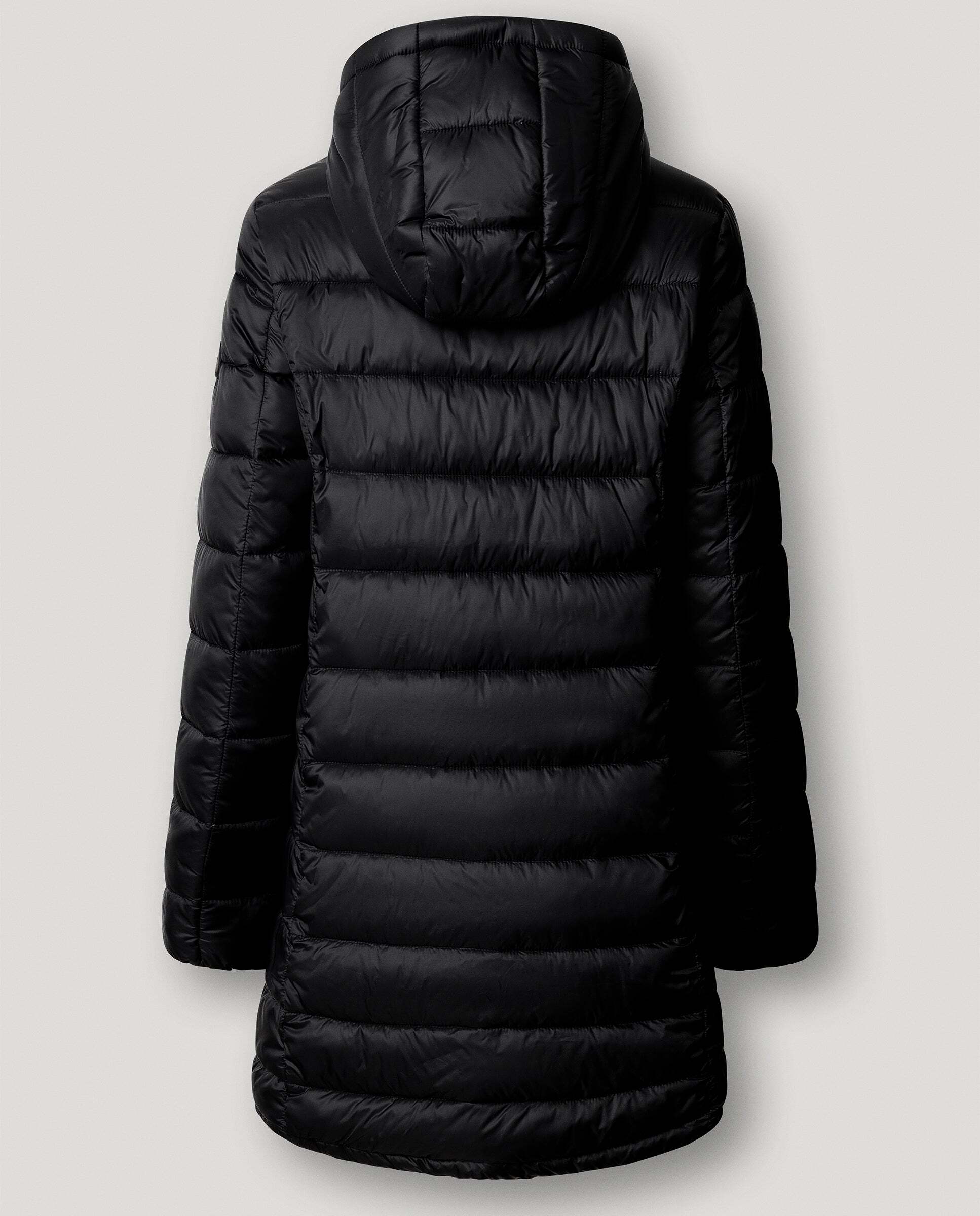 Plumífero de mujer largo con capucha - Pepe Jeans - Negro Negro-7