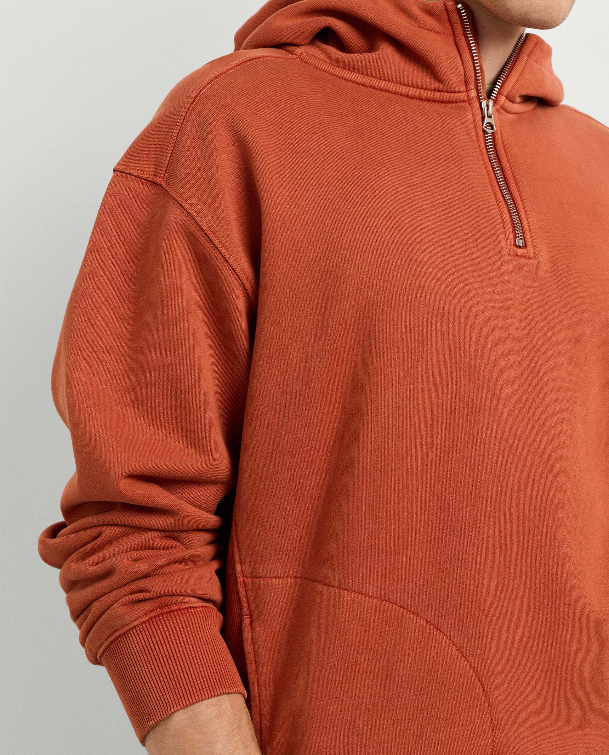 Sudadera de hombre capucha fit casual - Pepe Jeans - Naranja Naranja-4