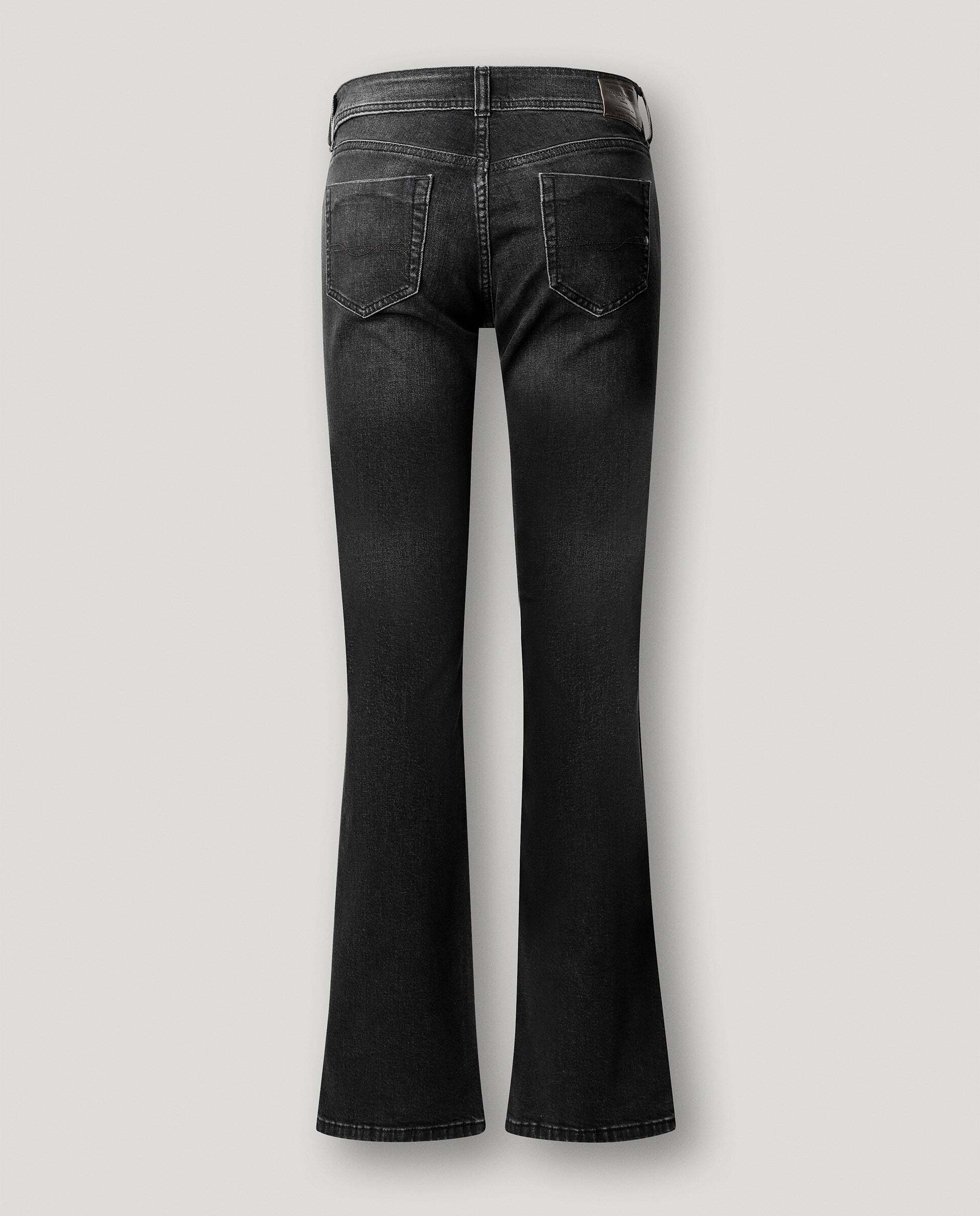 Vaquero de mujer fit bootcut y tiro medio - Pepe Jeans - Negro Negro-5