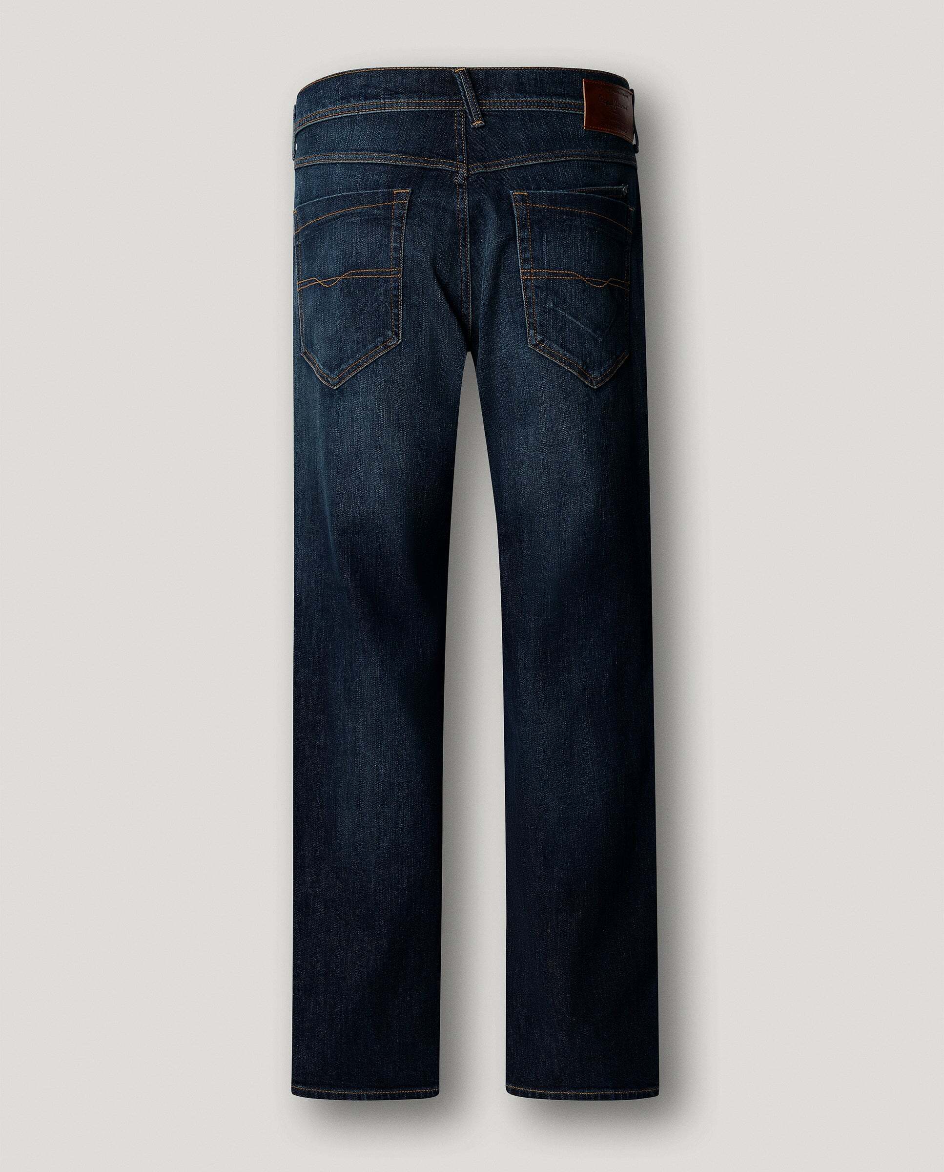 Vaquero de hombre fit recto tiro regular - Pepe Jeans - Azul oscuro Azul oscuro-5