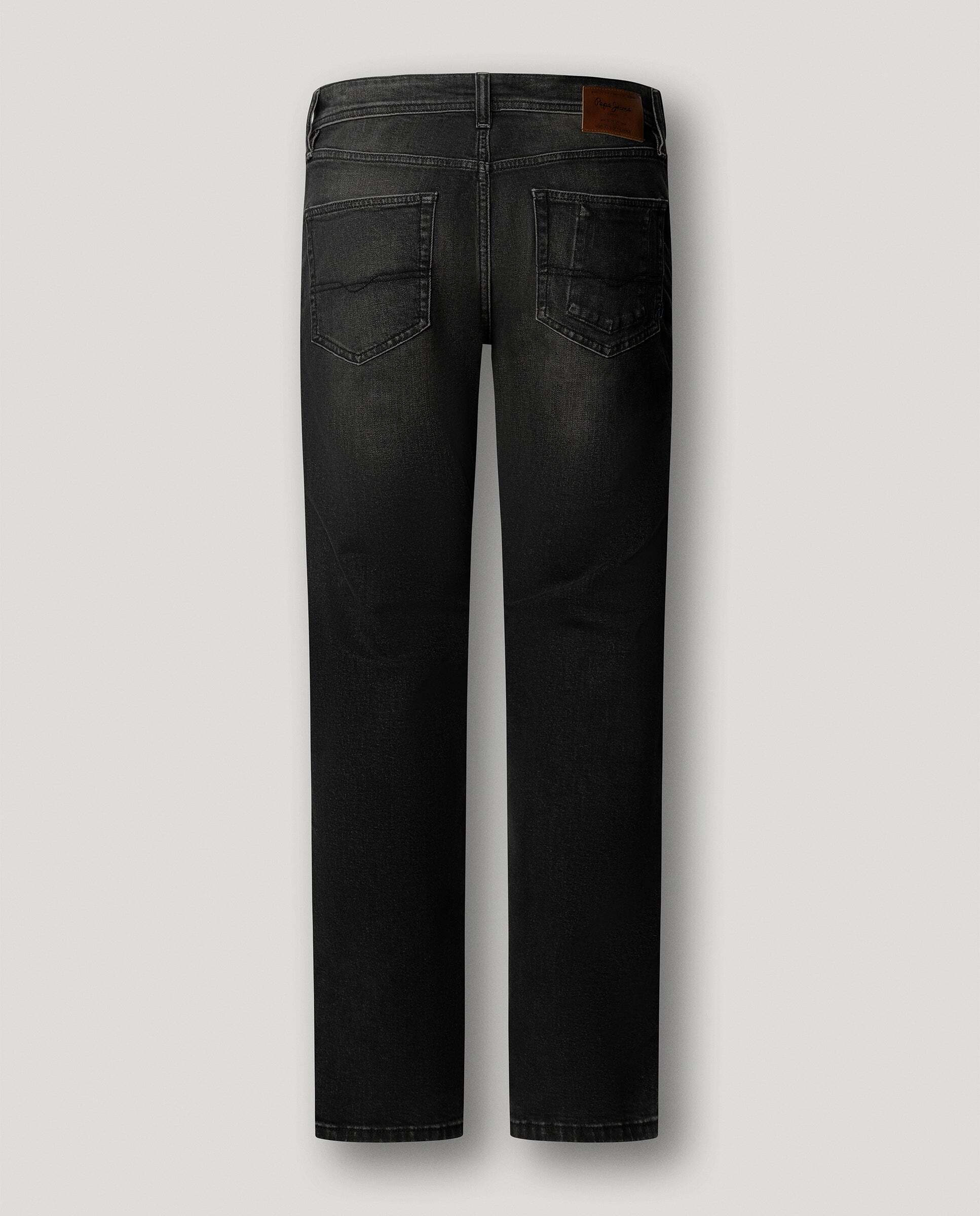 Vaquero de hombre fit slim tiro regular - Pepe Jeans - Negro Negro-5