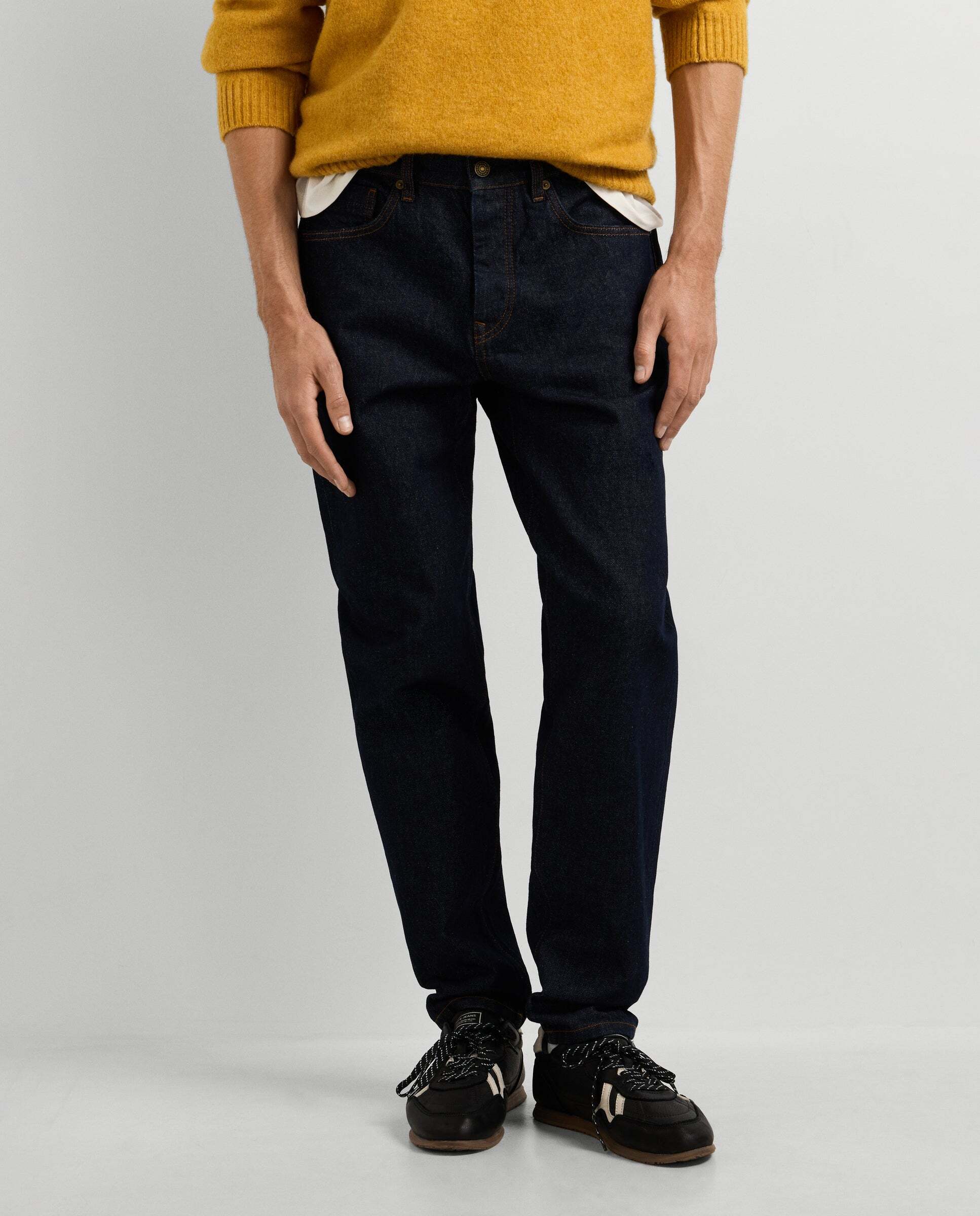 Imagen 2 de Vaquero de hombre fit taper tiro caído - Pepe Jeans - Índigo Índigo