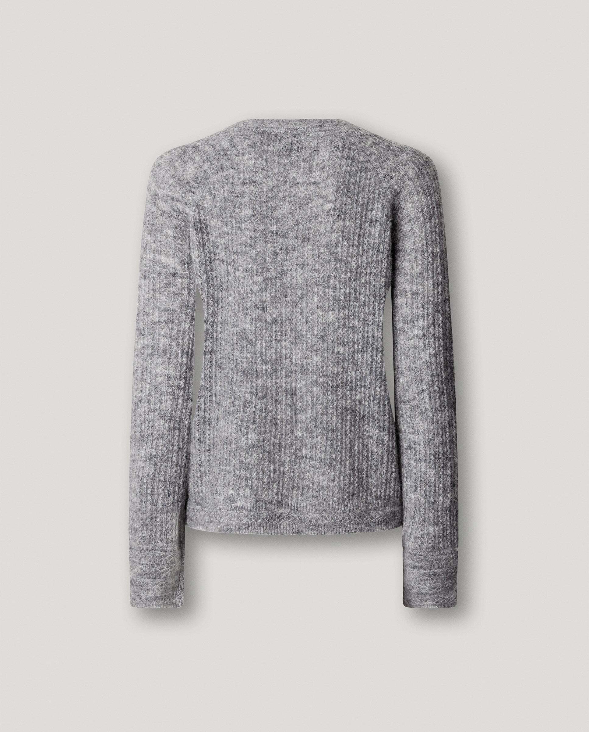 Jersey de mujer punto cuello redondo - Pepe Jeans - Gris Gris-5