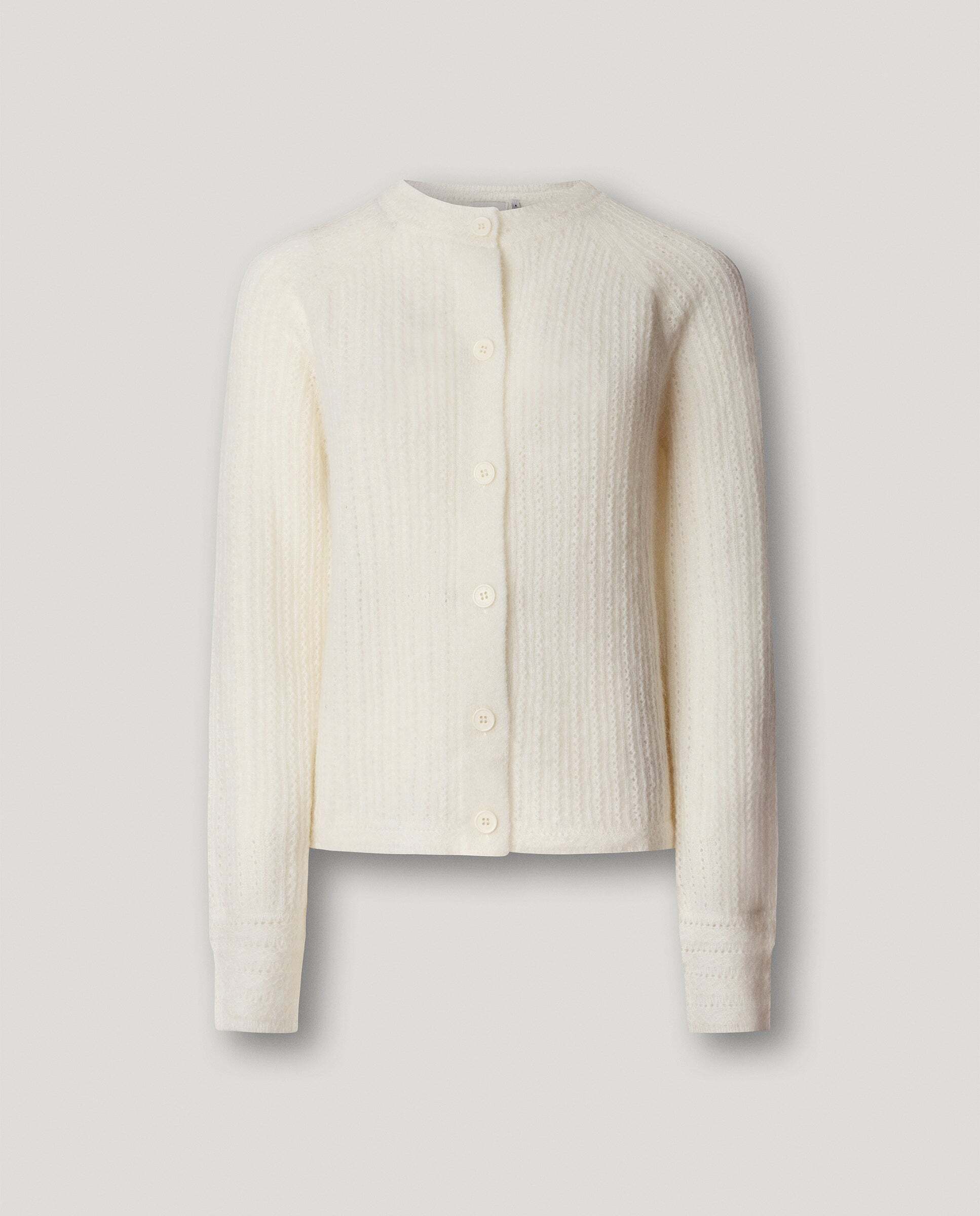 Cárdigan de mujer punto cierre abotonado - Pepe Jeans - Blanco Blanco-6
