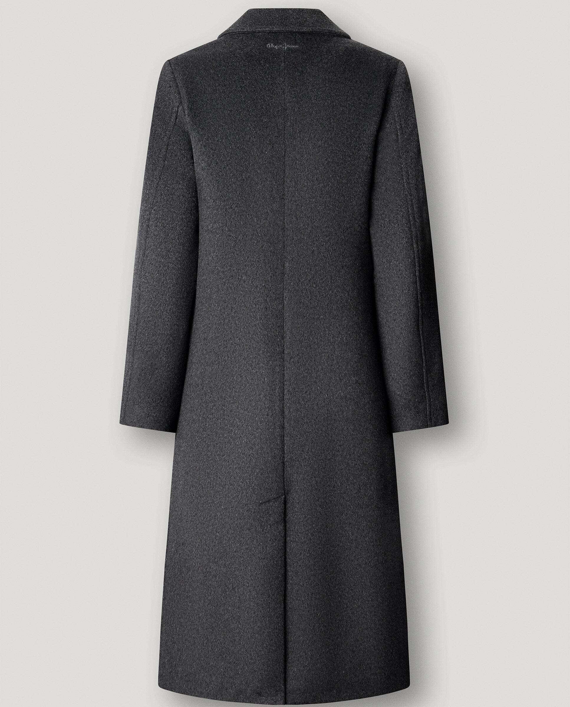 Abrigo de mujer cruzado de lana - Pepe Jeans - Gris Gris-6