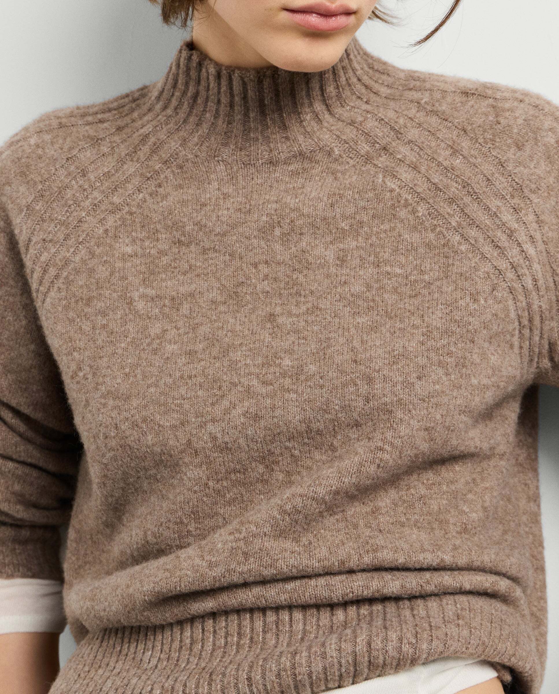 Jersey de mujer punto cuello alto - Pepe Jeans - Natural Natural-4