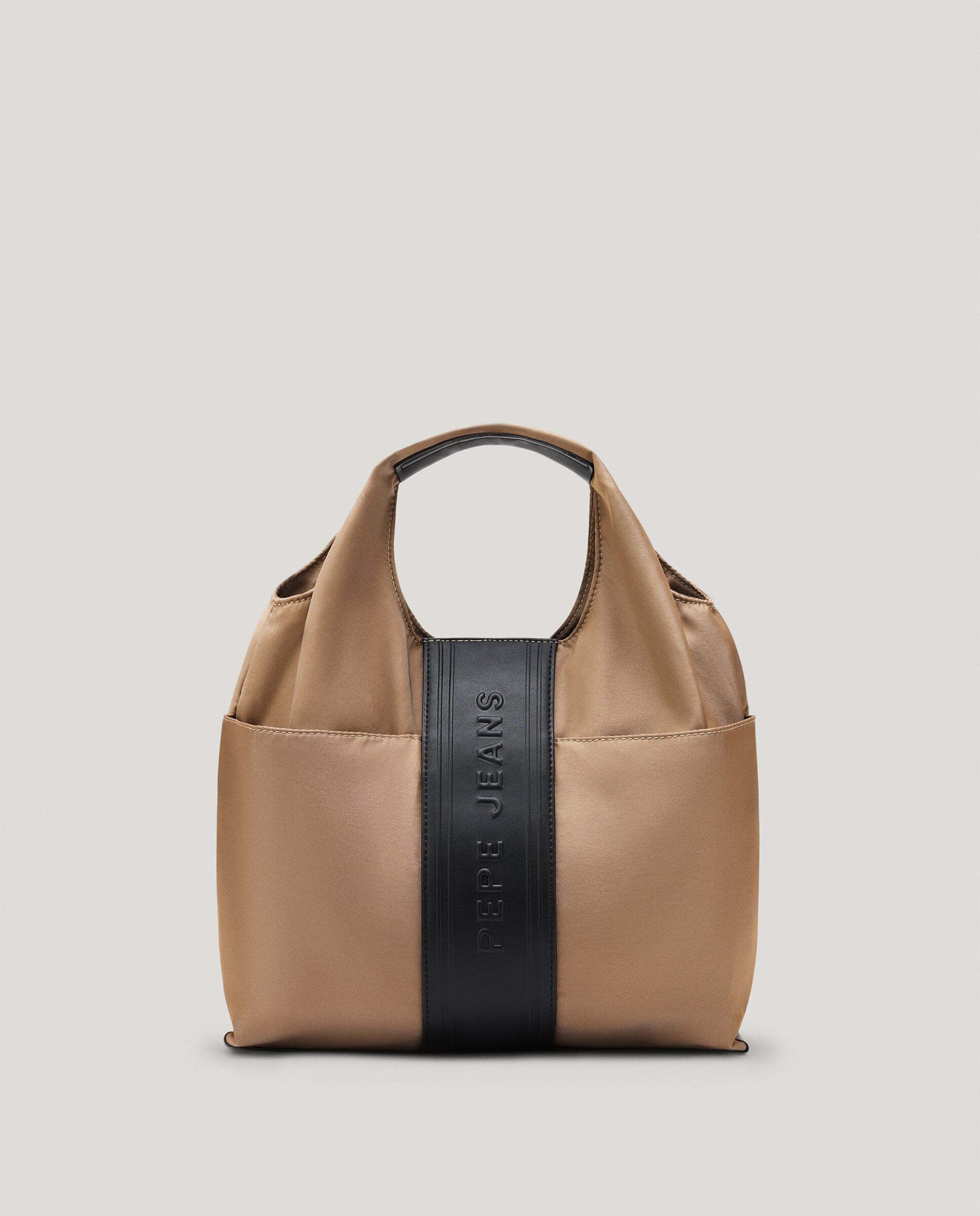 Bolso de mujer hobo cierre imantado - Pepe Jeans - Camel Camel-1