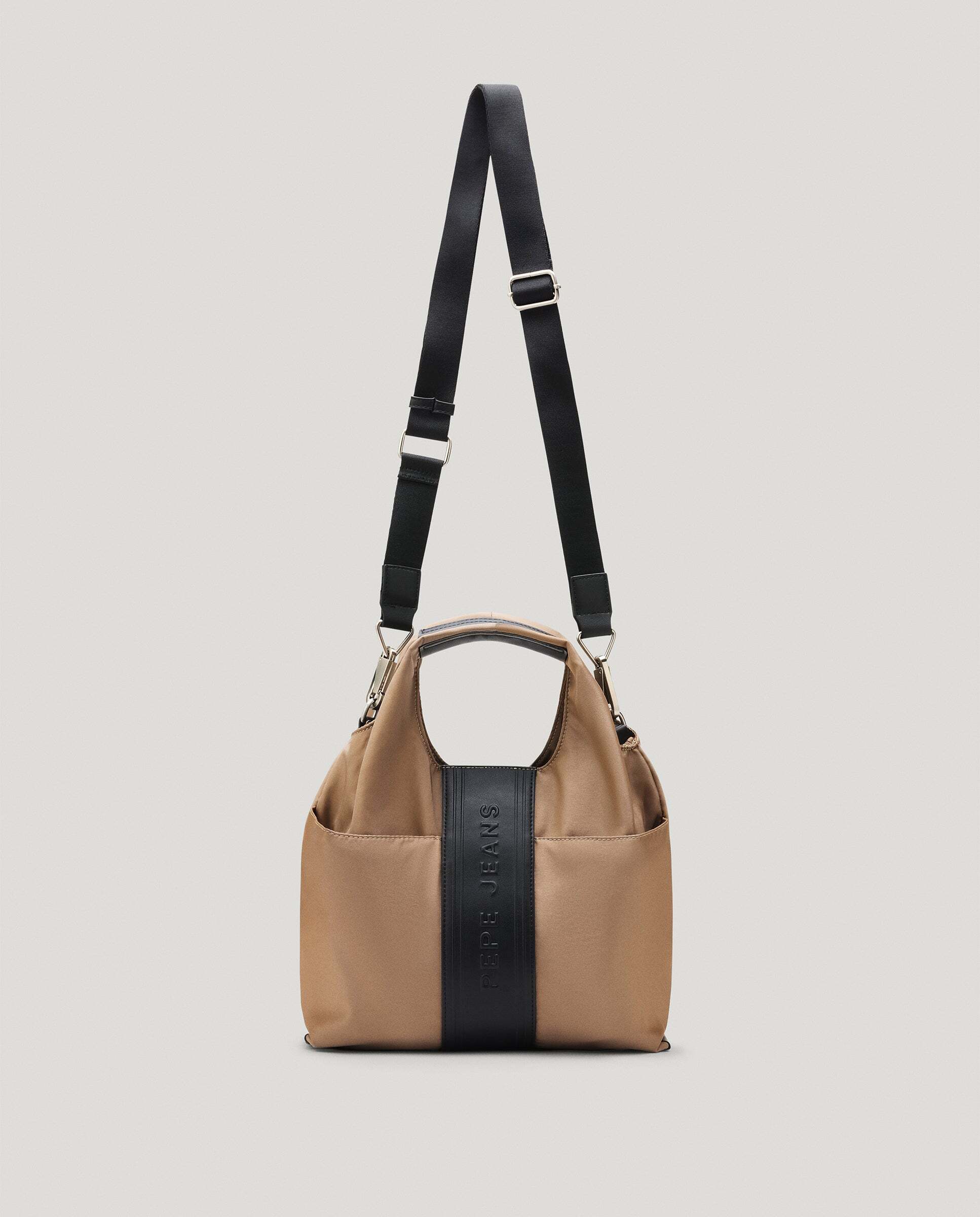 Bolso de mujer hobo cierre imantado - Pepe Jeans - Camel Camel-3