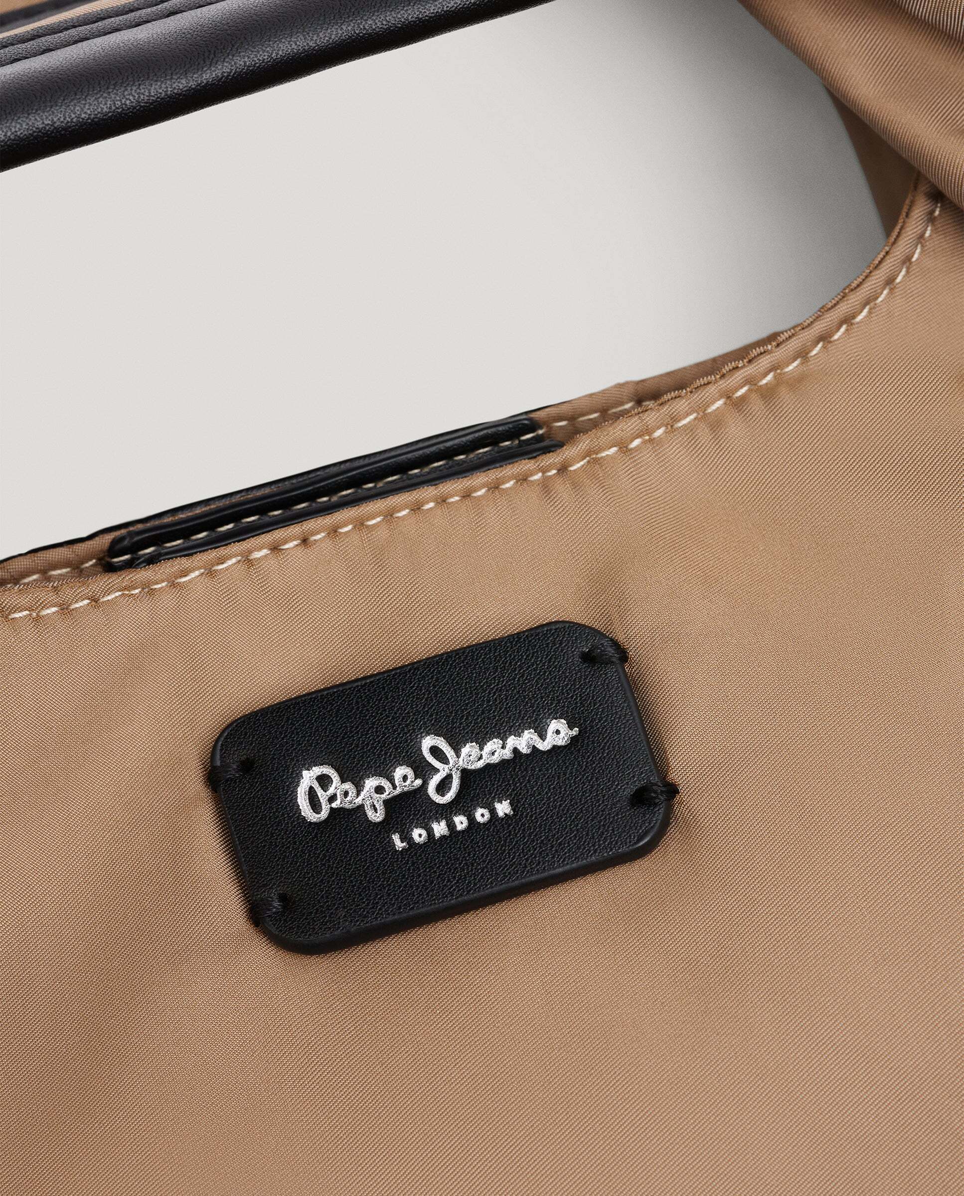 Bolso de mujer hobo cierre imantado - Pepe Jeans - Camel Camel-5