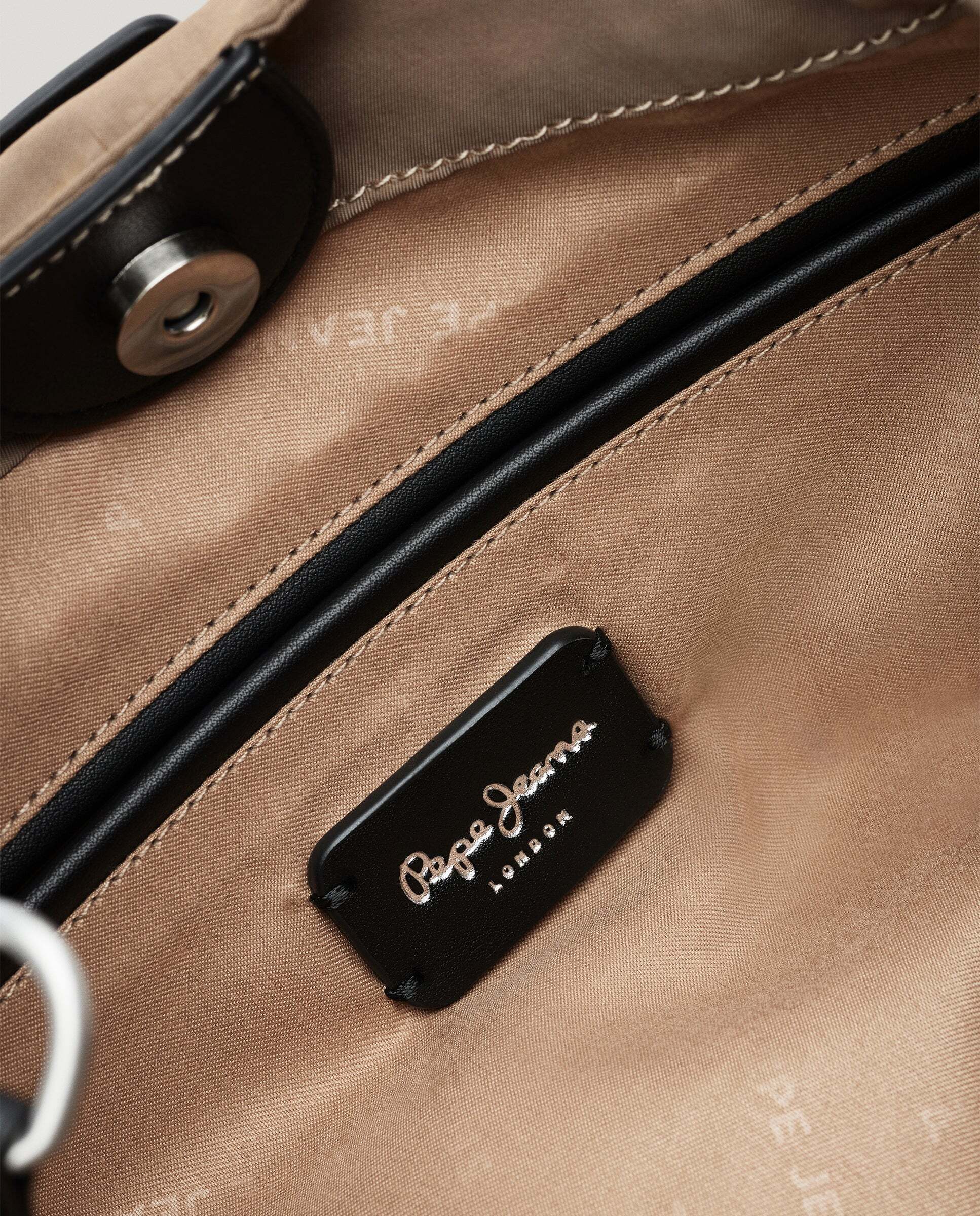 Bolso de mujer hobo cierre imantado - Pepe Jeans - Camel Camel-6