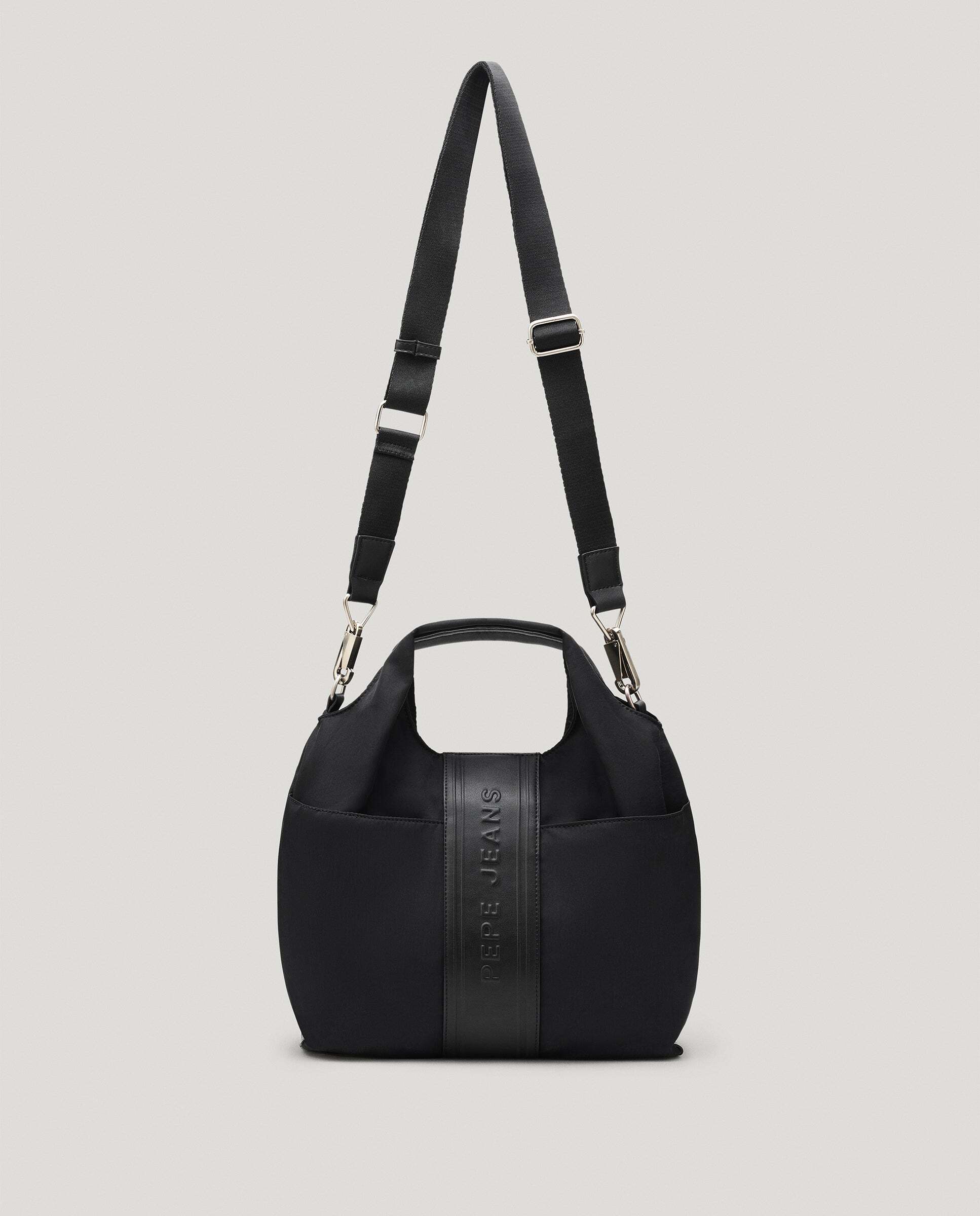 Bolso de mujer hobo cierre imantado - Pepe Jeans - Negro Negro-3