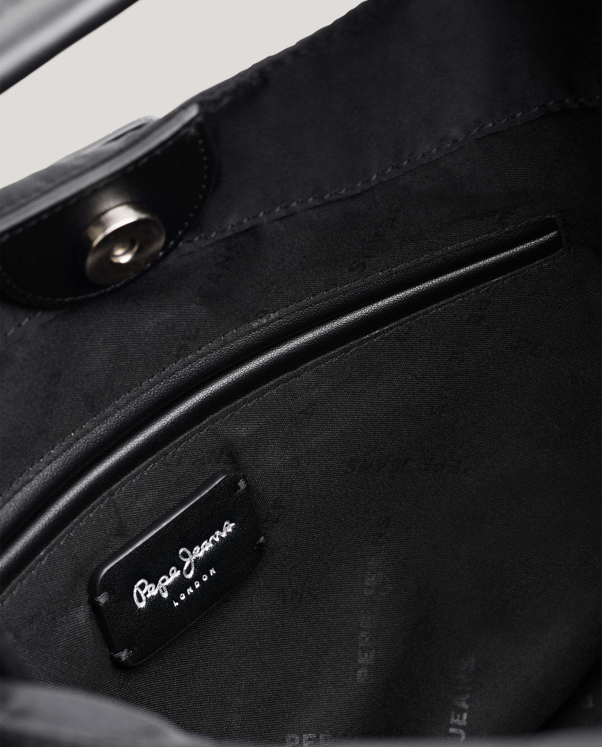 Bolso de mujer hobo cierre imantado - Pepe Jeans - Negro Negro-5