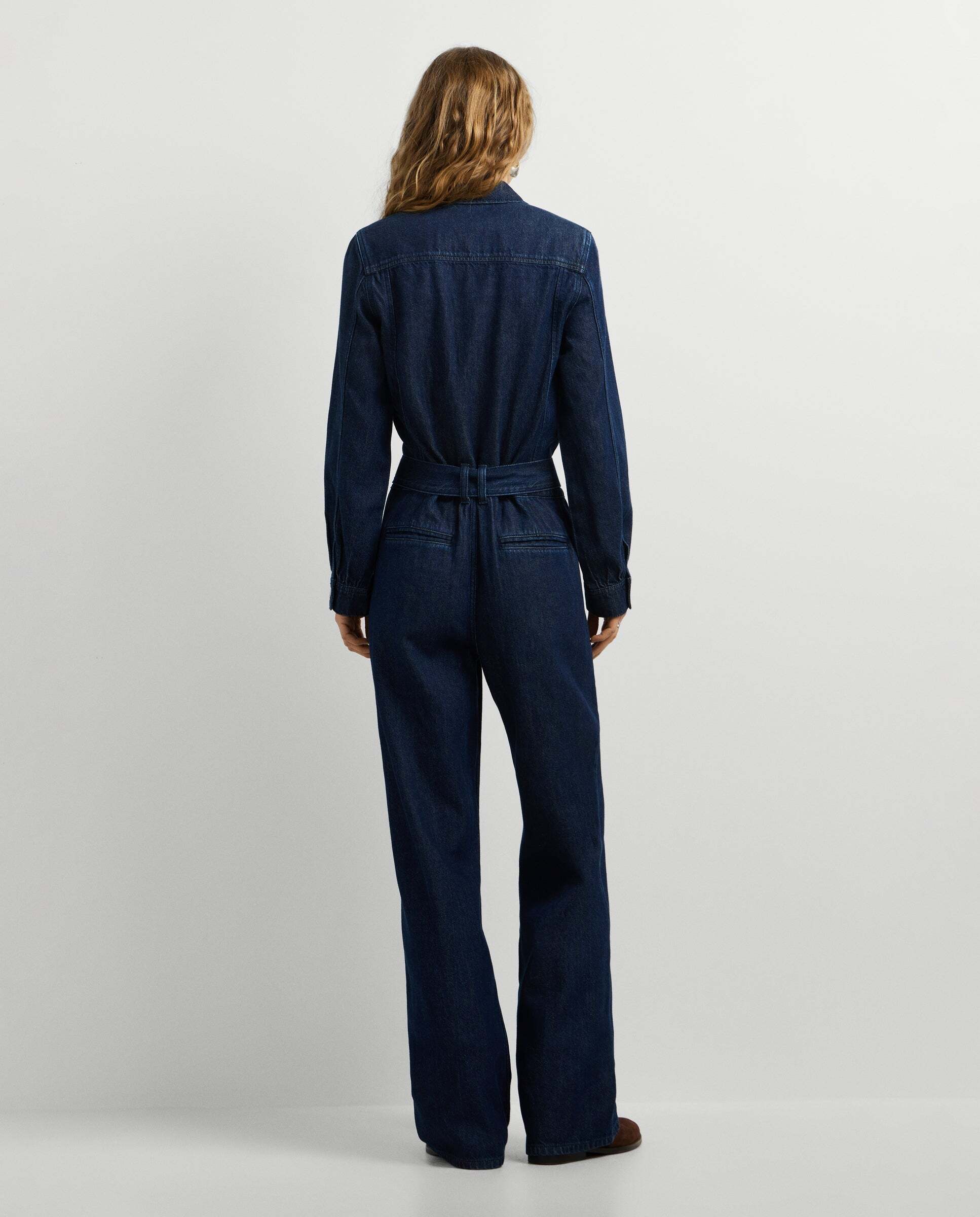 Mono de mujer largo denim fit relaxed - Pepe Jeans - Azul Azul-3