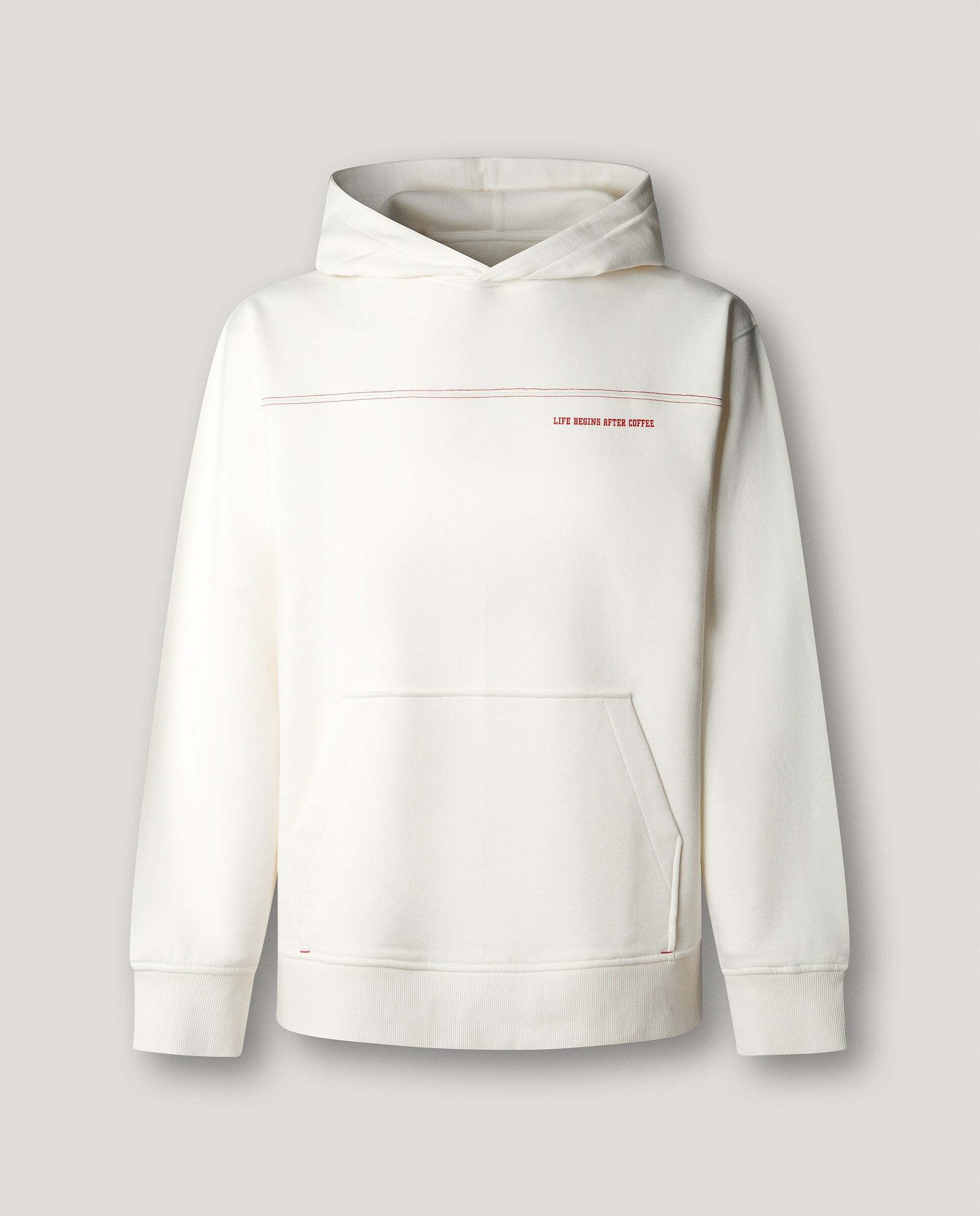 Sudadera de hombre capucha fit casual - Pepe Jeans - Blanco Blanco-6