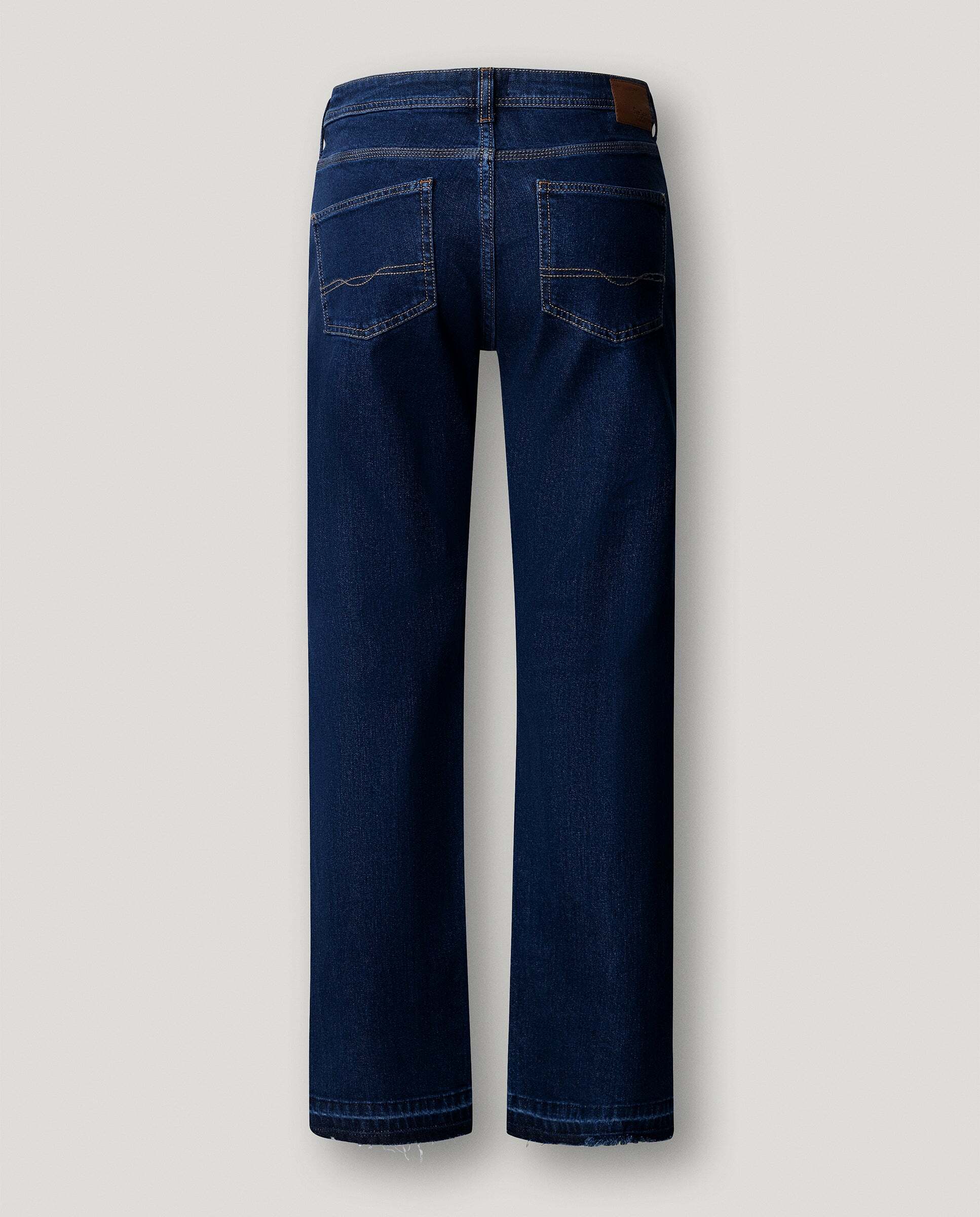 Vaquero de mujer fit recto tiro medio - Pepe Jeans - Rosa Rosa-5