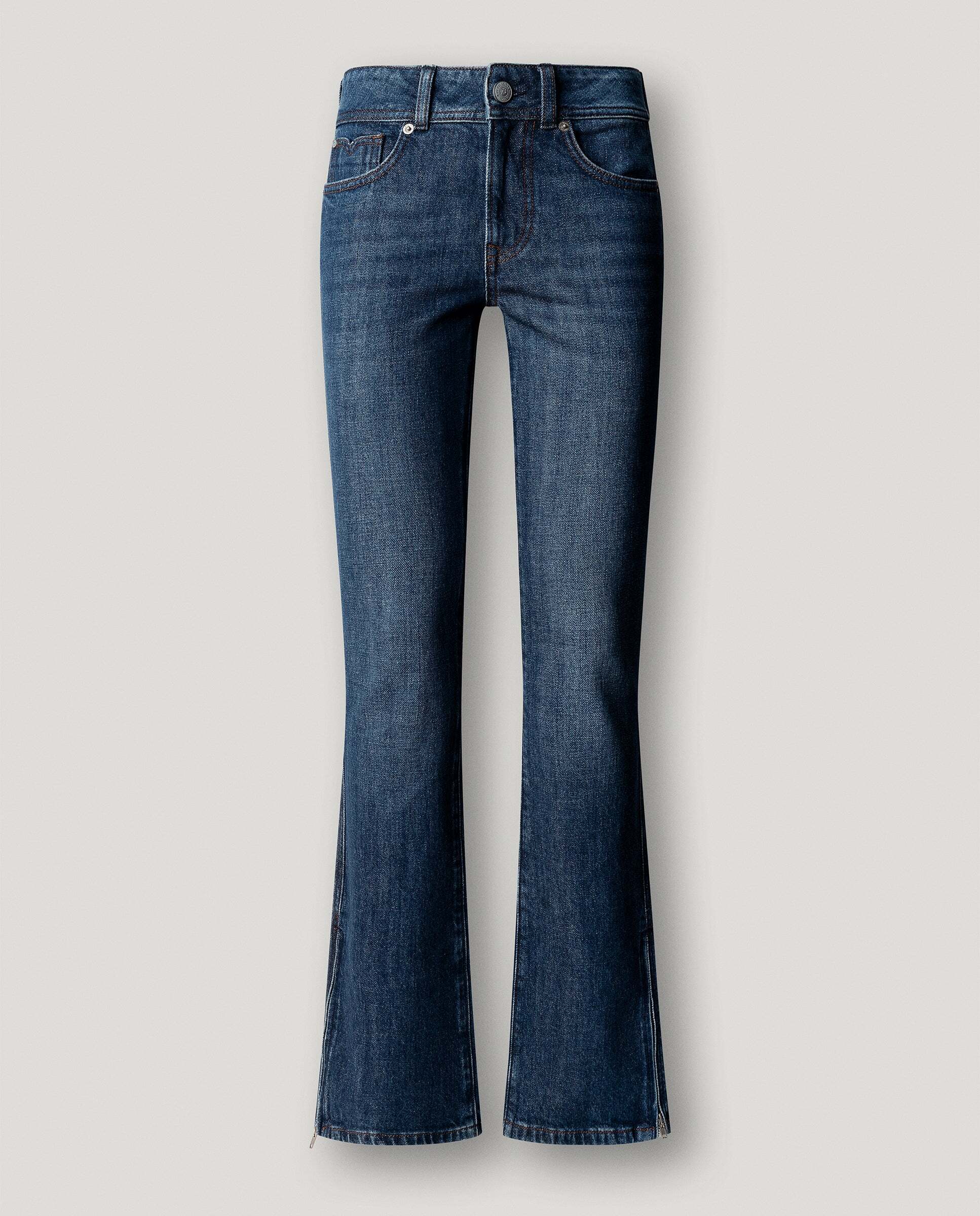 Vaquero de mujer fit bootcut tiro medio - Pepe Jeans - Azul denim Azul denim-6