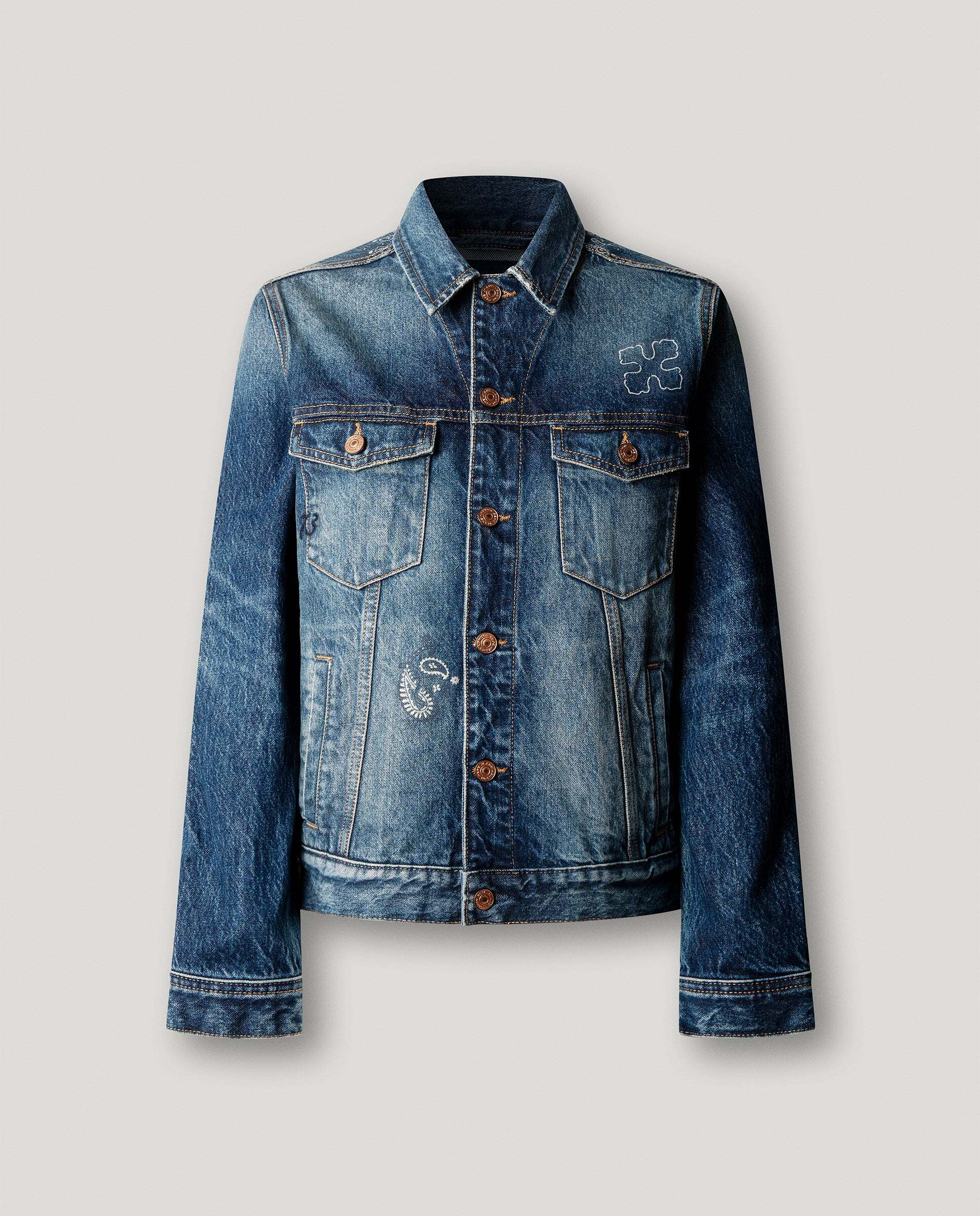 Cazadora de mujer denim fit relaxed - Pepe Jeans - Azul Azul-5