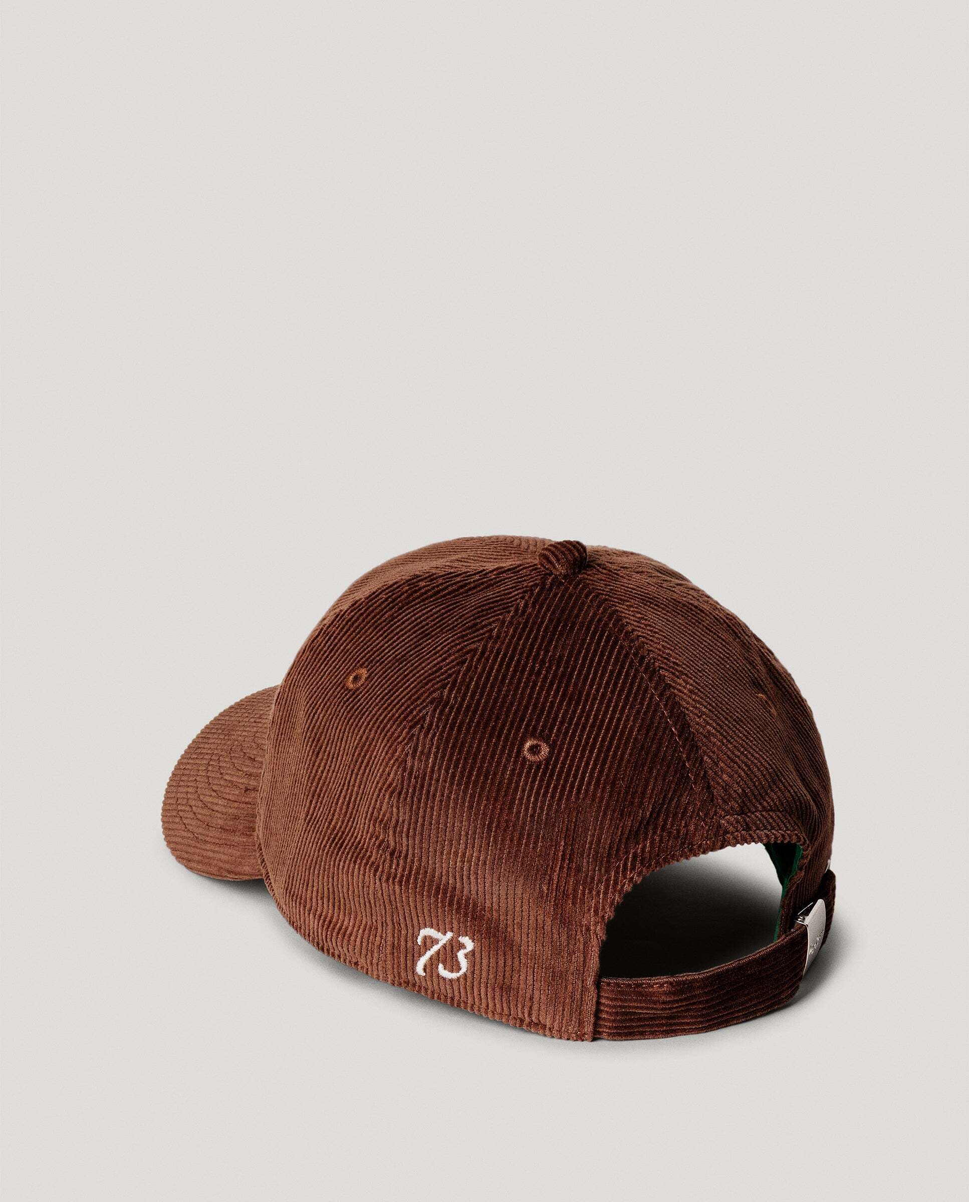 Gorra de hombre de pana con logo bordado - Pepe Jeans - Marrón chocolate Marrón chocolate-3