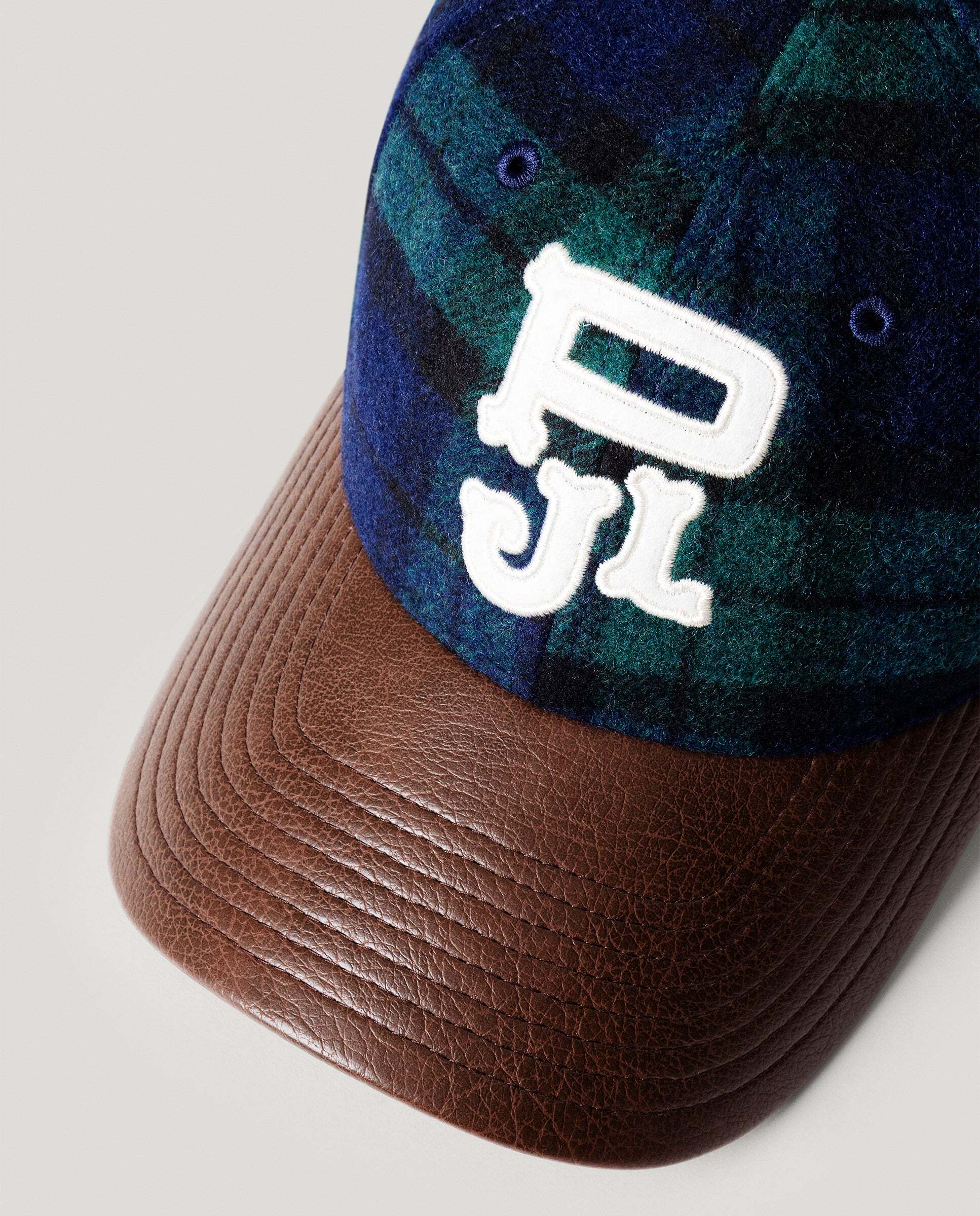 Gorra de hombre logo bordado con lana - Pepe Jeans - Verde oscuro Verde oscuro-4
