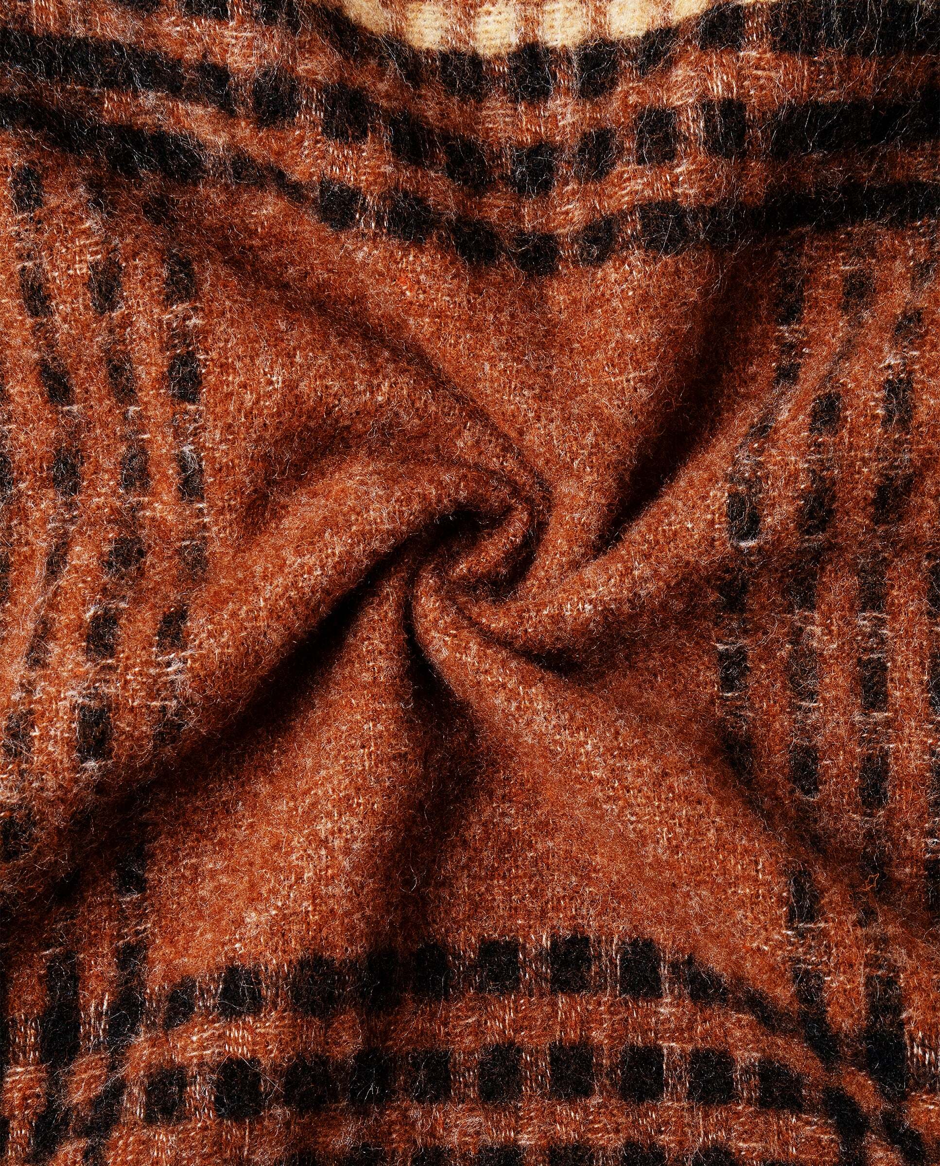 Bufanda de mujer estampado cuadros - Pepe Jeans - Marrón Marrón-3