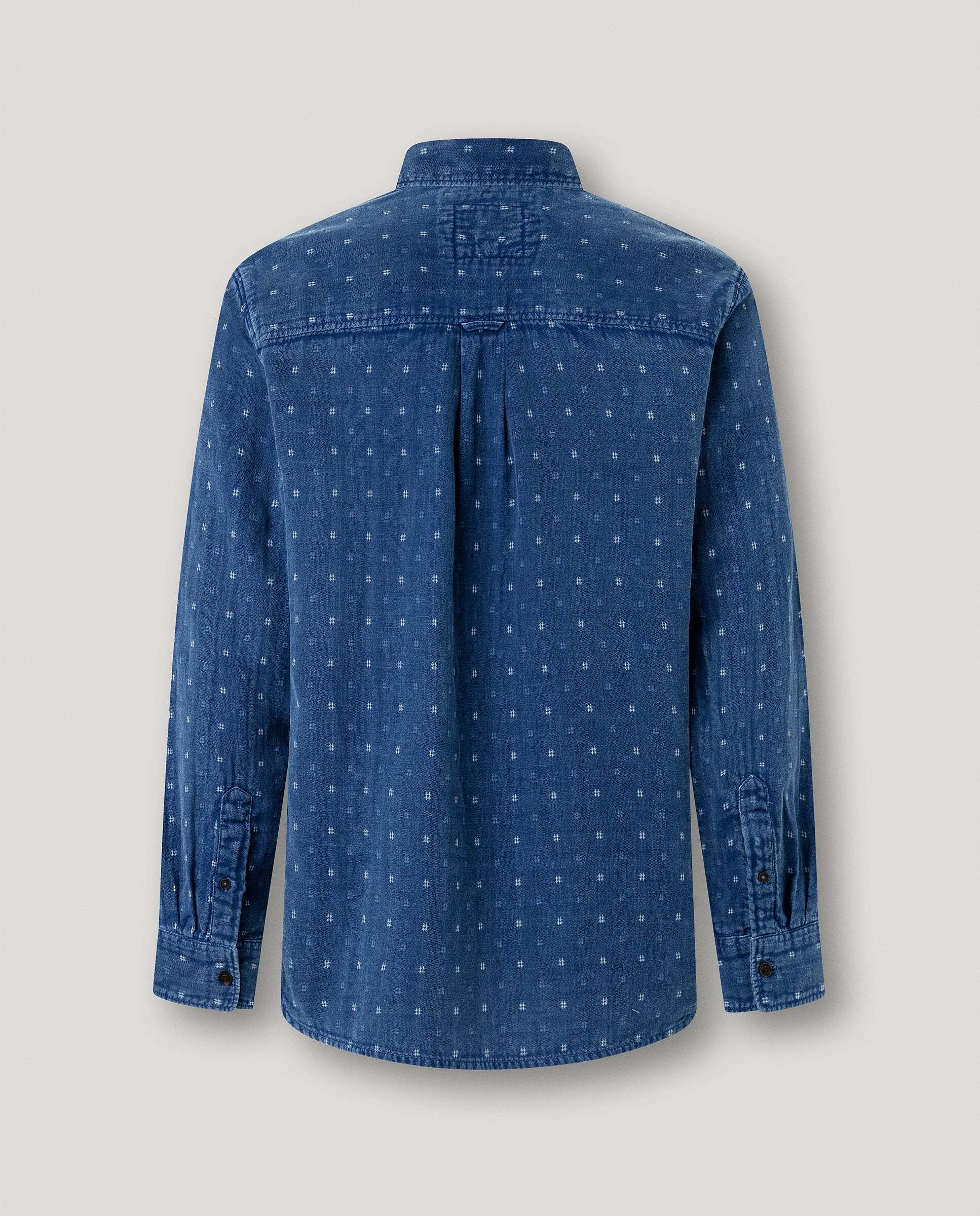 Camisa de hombre estampado geométrico fit regular - Pepe Jeans - Índigo Índigo-5