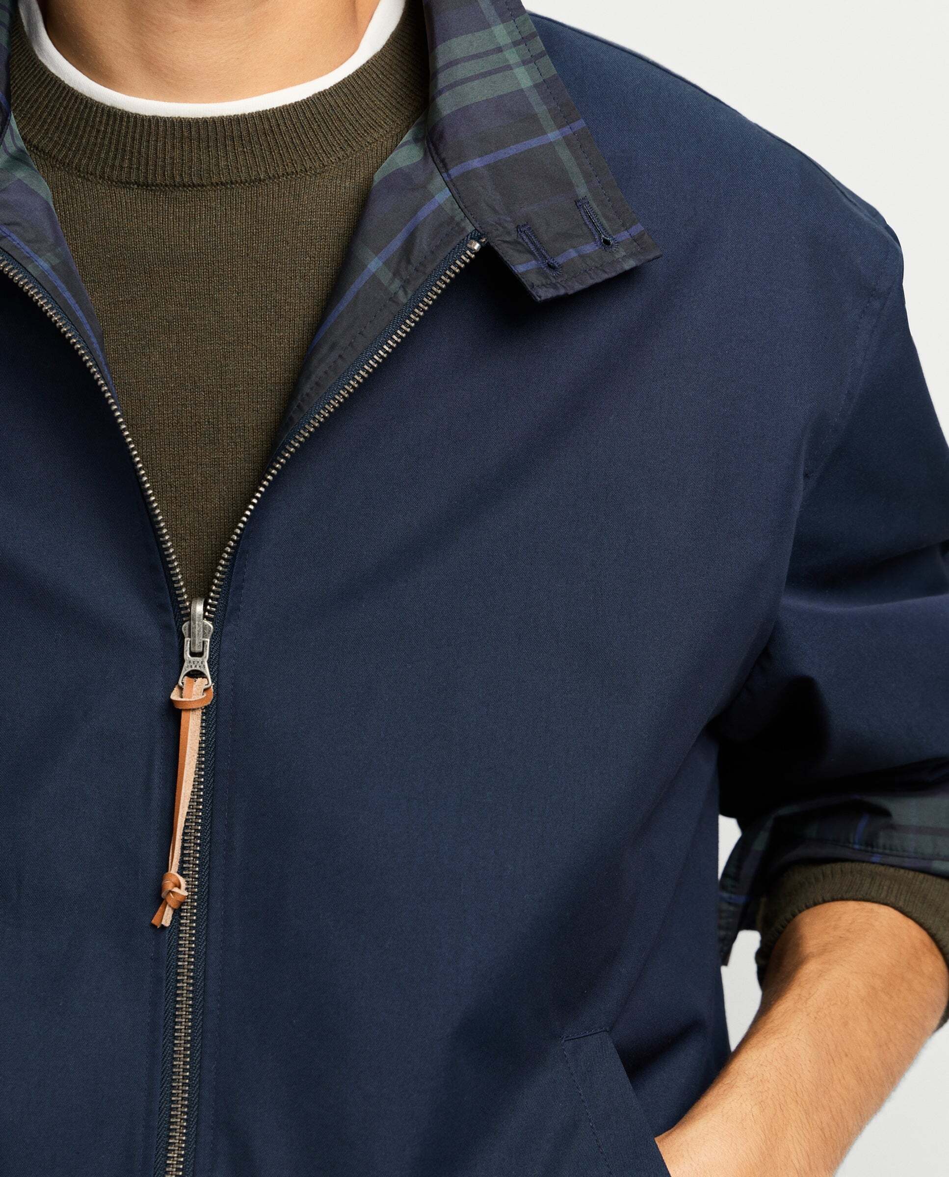 Chaqueta de hombre harrington reversible fit regular - Pepe Jeans - Azul Azul-5