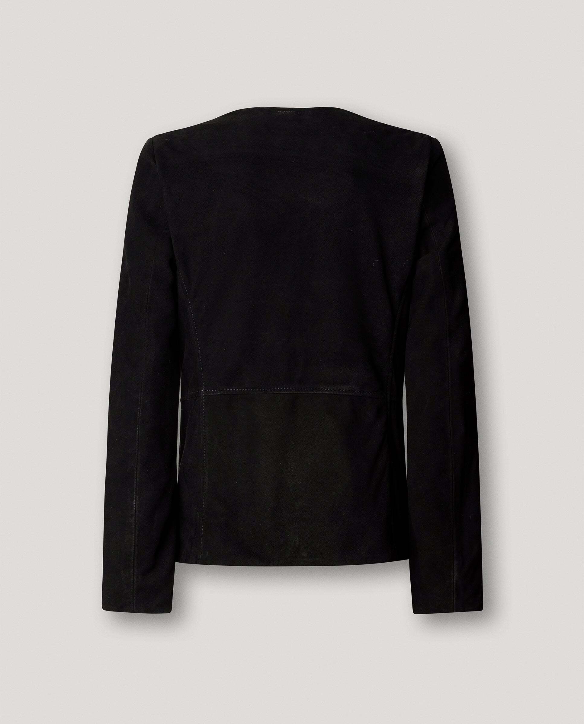 Chaqueta de mujer tipo kimono de ante - Pepe Jeans - Negro Negro-5