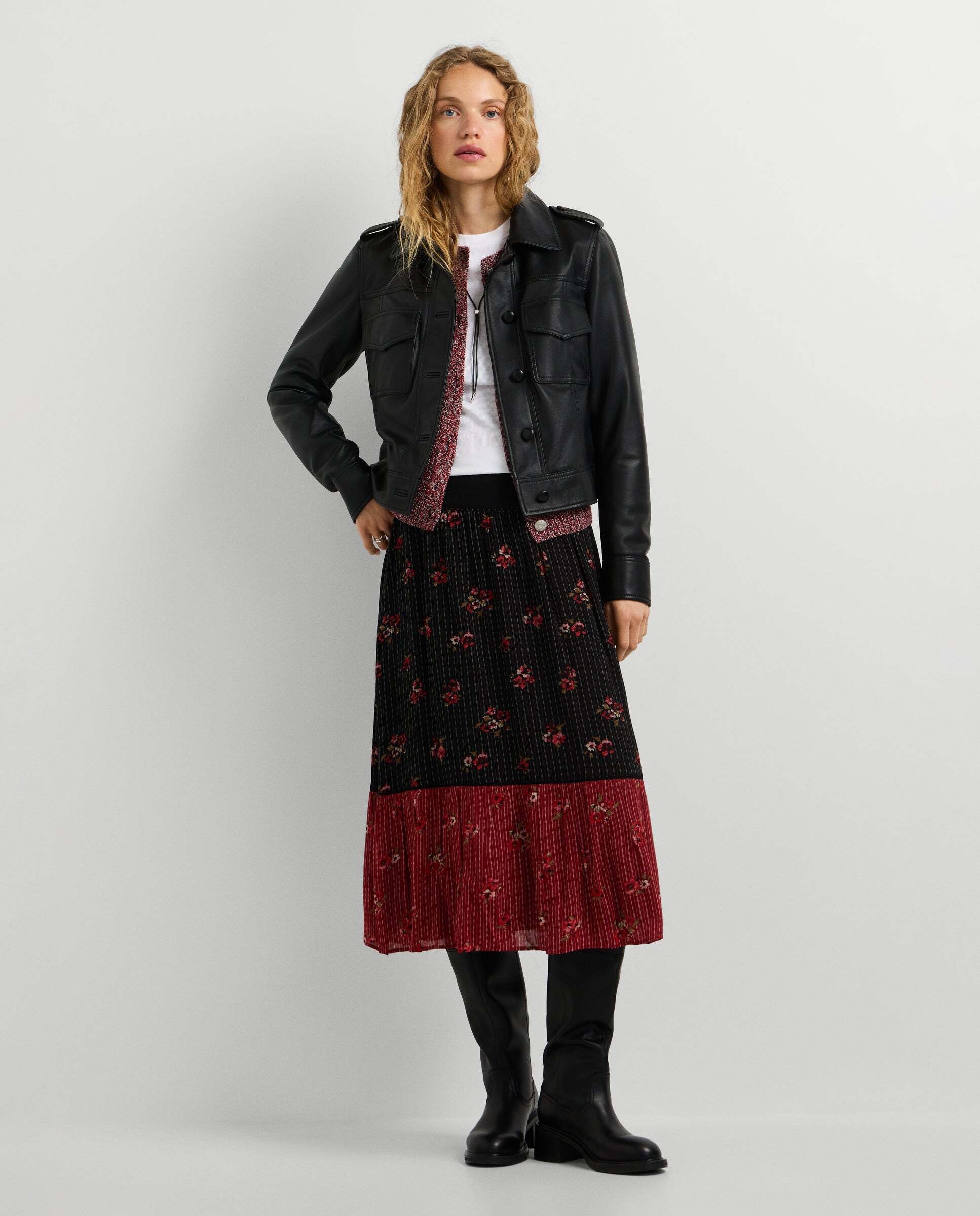 Imagen 2 de Cazador de mujer de piel - Pepe Jeans - Negro Negro