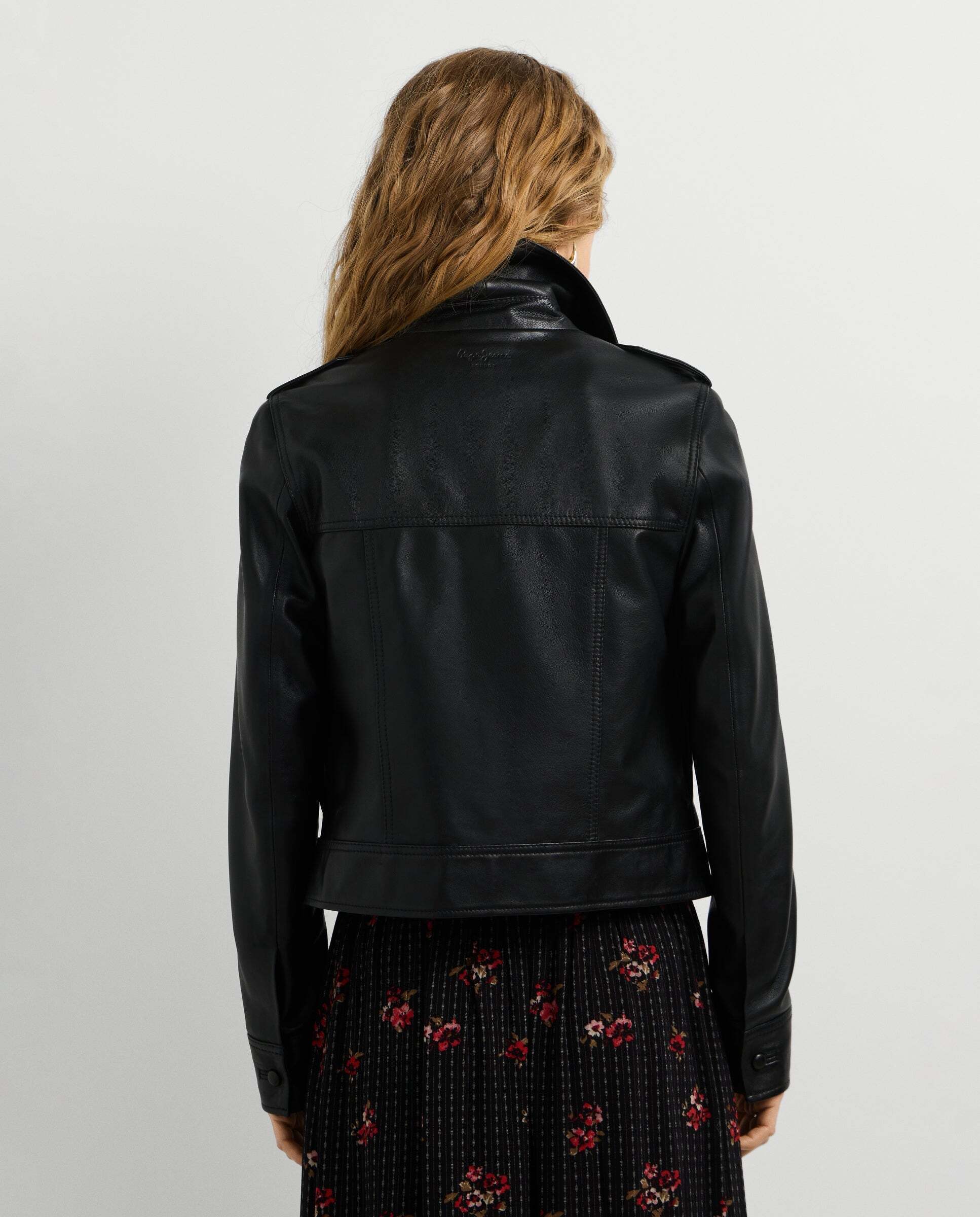 Imagen 3 de Cazador de mujer de piel - Pepe Jeans - Negro Negro