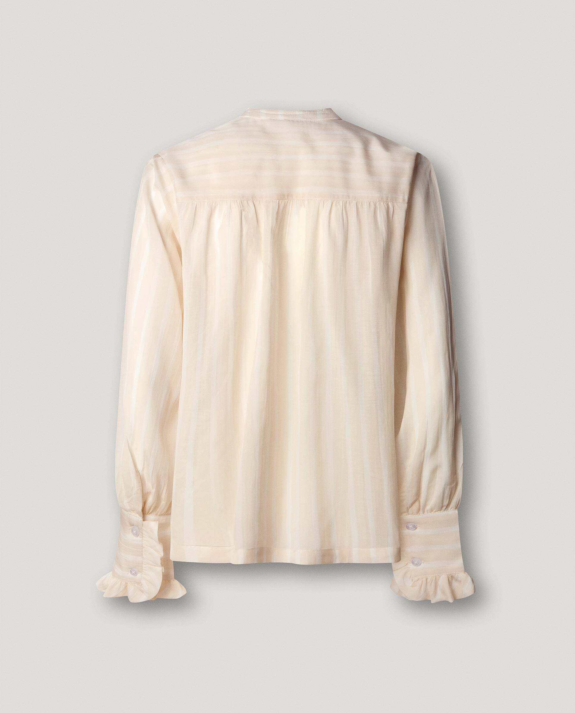 Blusa de mujer fluida de rayas - Pepe Jeans - Blanco roto Blanco roto-5