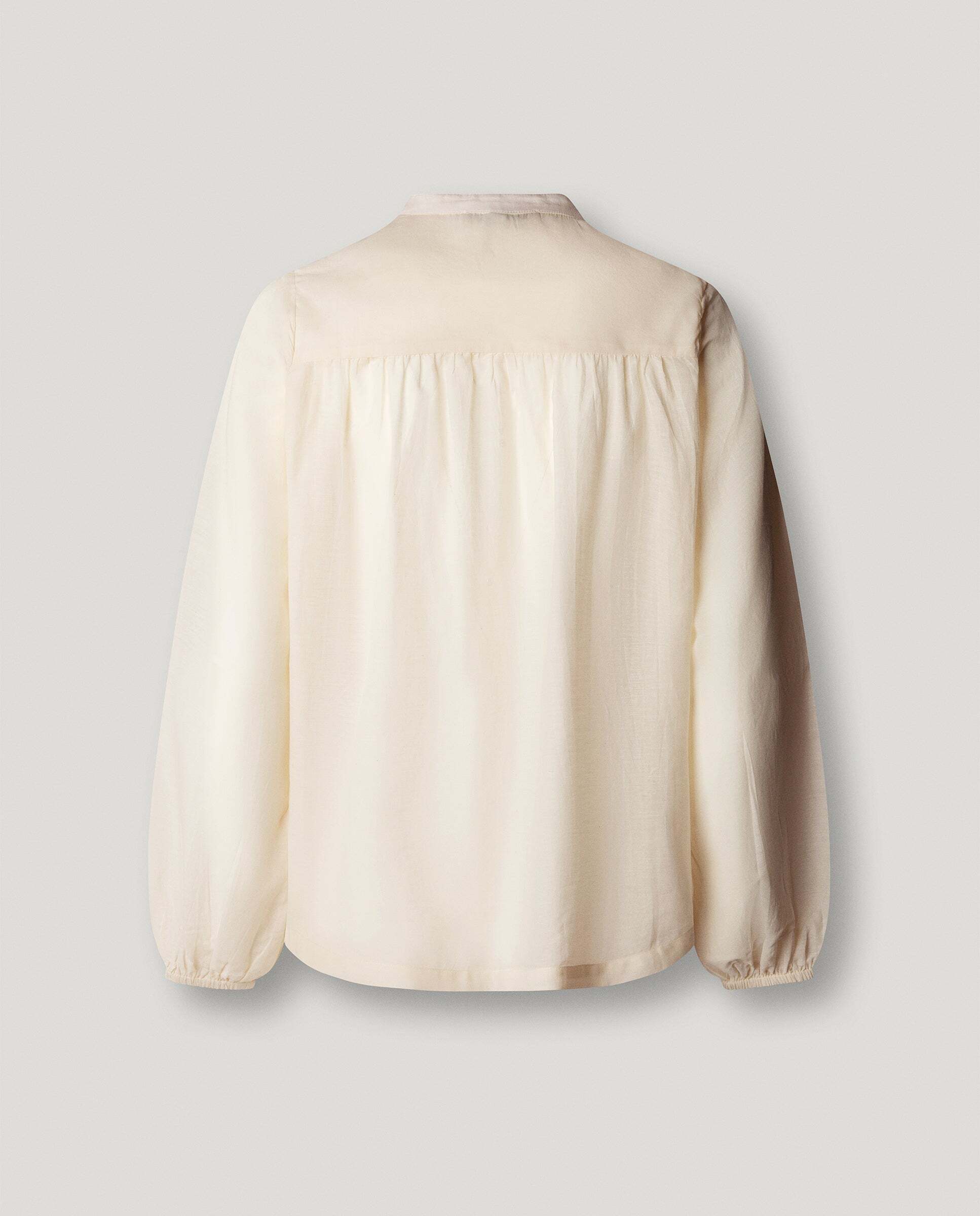 Blusa de mujer fluida cuello mao - Pepe Jeans - Blanco roto Blanco roto-5