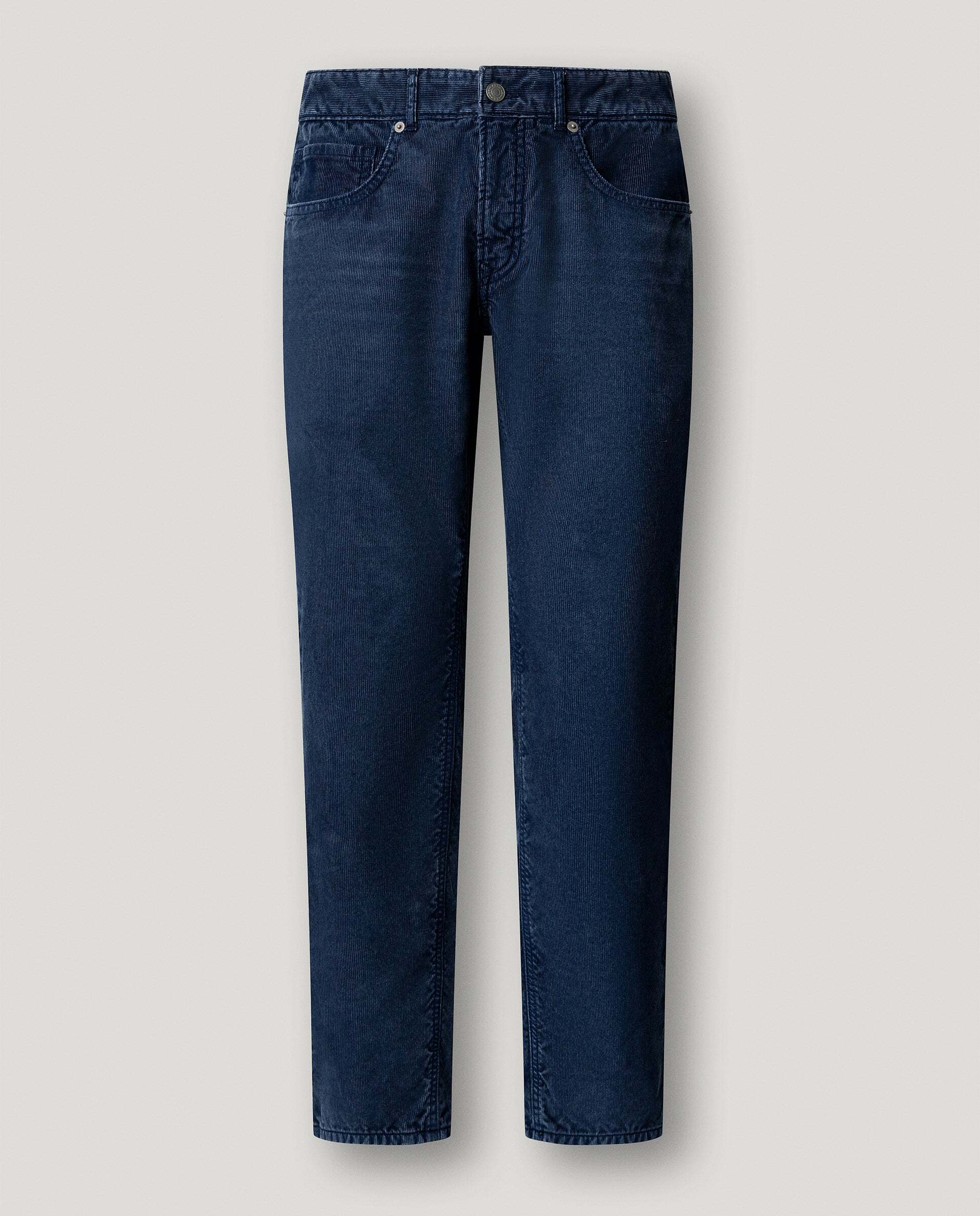 Cash - Pepe Jeans - pantalón 5 bolsillos pana fit regular - Azul Azul-6