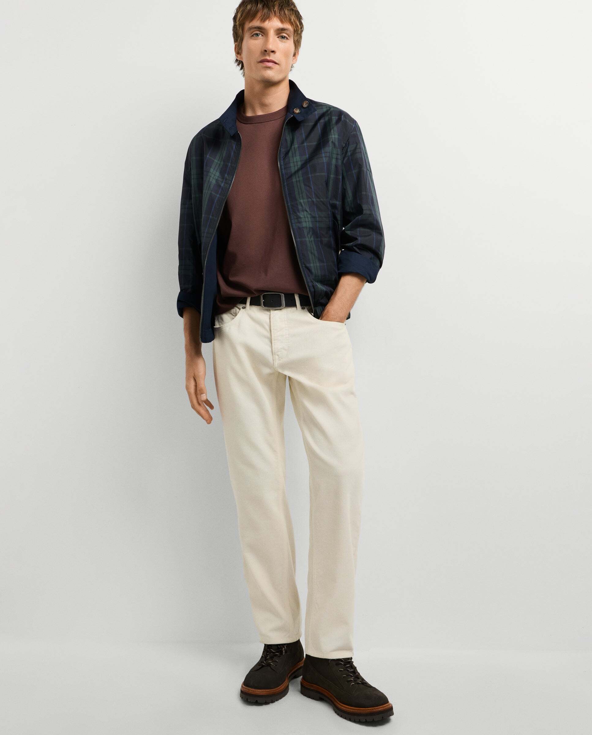 Cash - Pepe Jeans - pantalón 5 bolsillos pana fit regular - Blanco Blanco-2